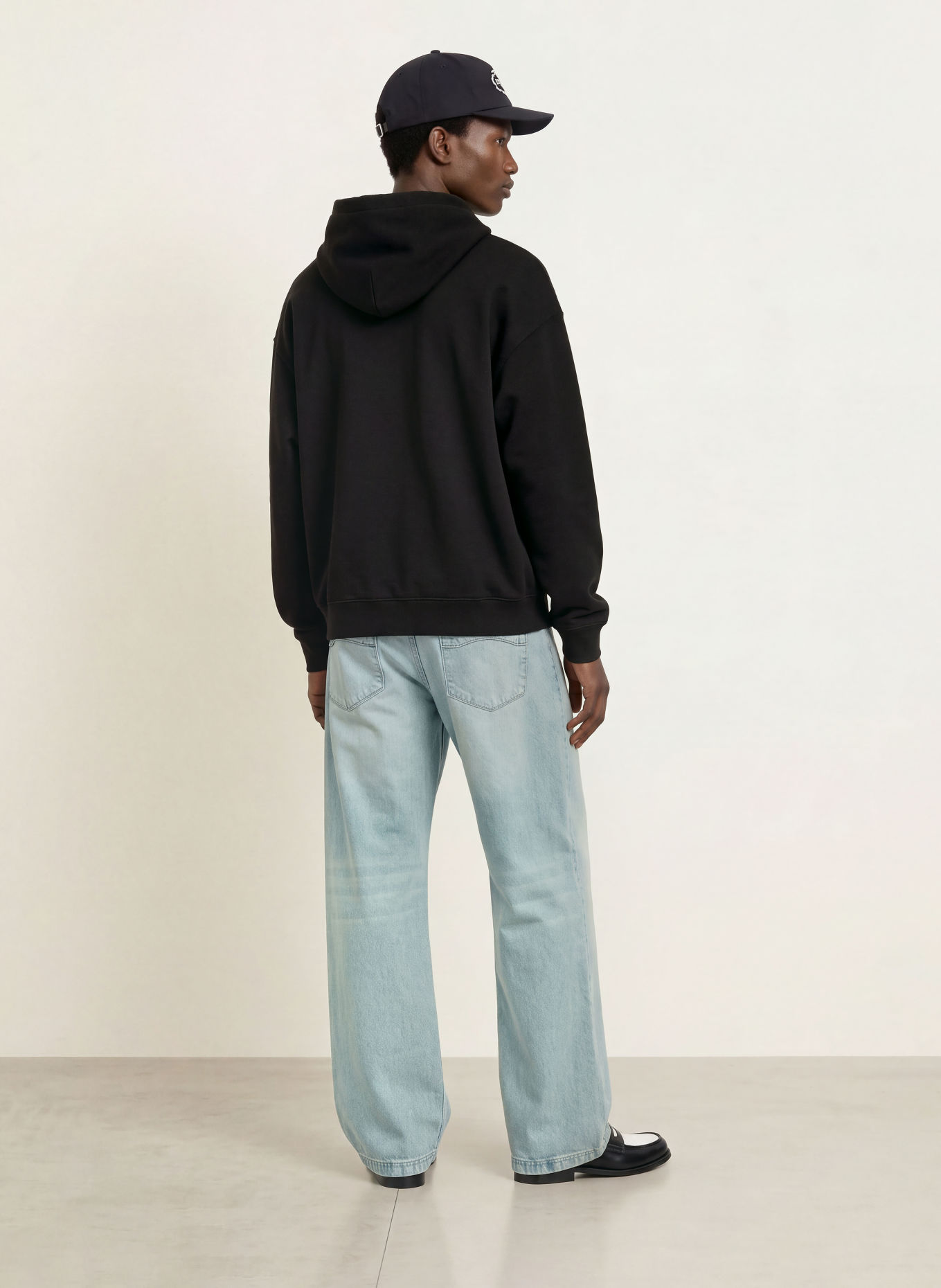 RETERNITY Sweatvest L'ATELIER: ZWART