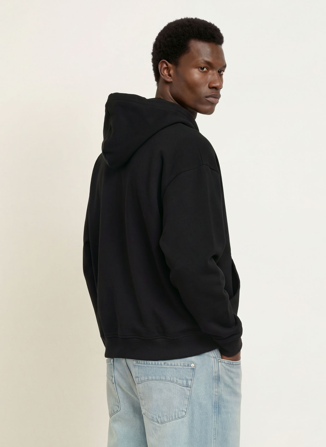RETERNITY Sweatvest L'ATELIER: ZWART