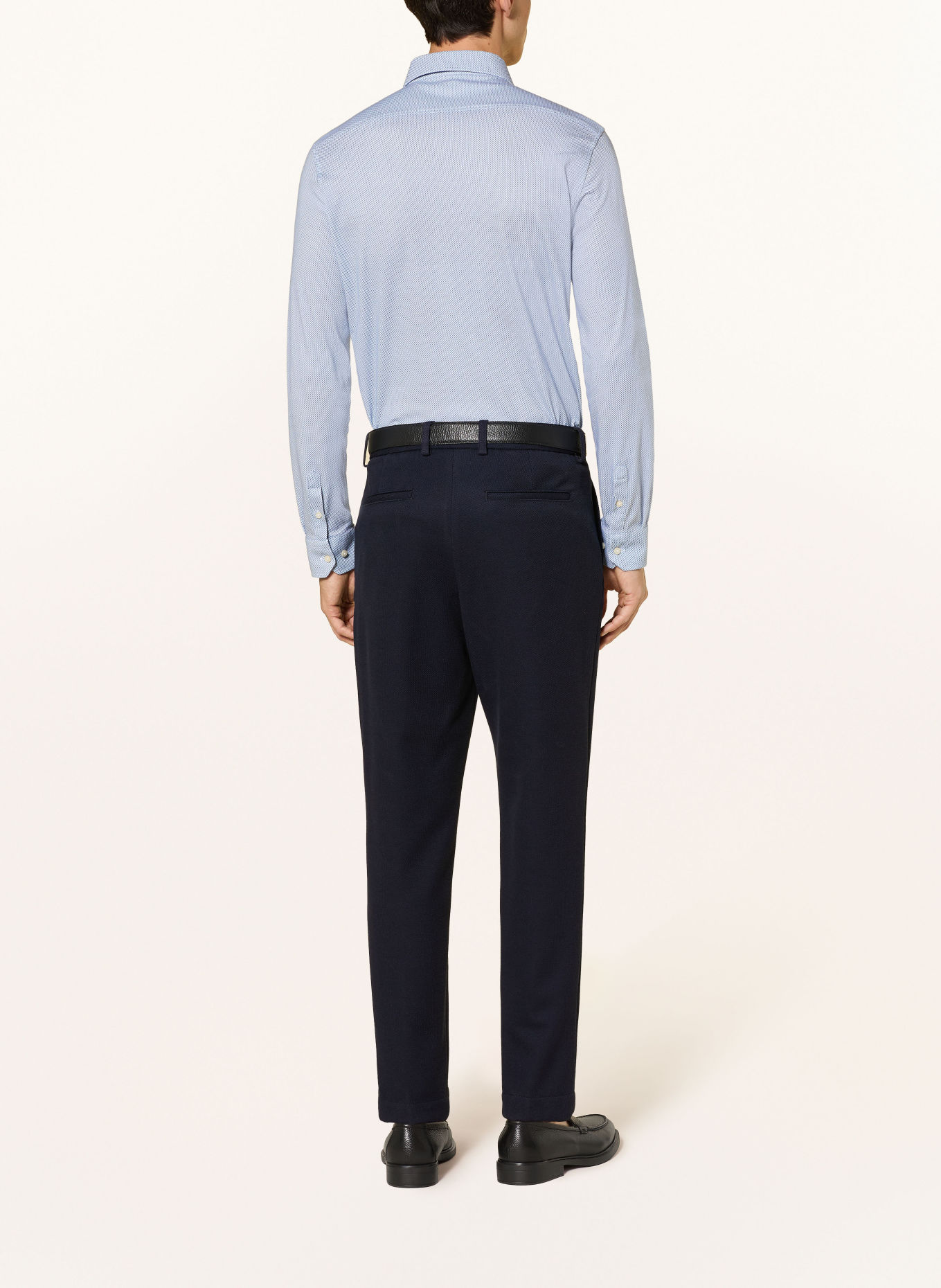 DESOTO Slim-Fit Jersey Shirt: LIGHT BLUE