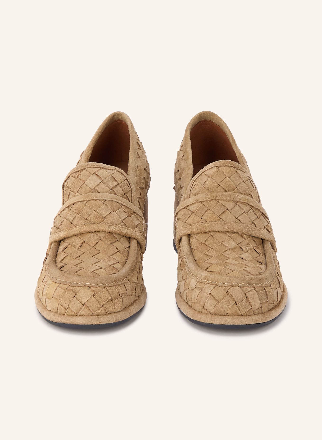 PONS QUINTANA Loafers EMILIA: TAUPE