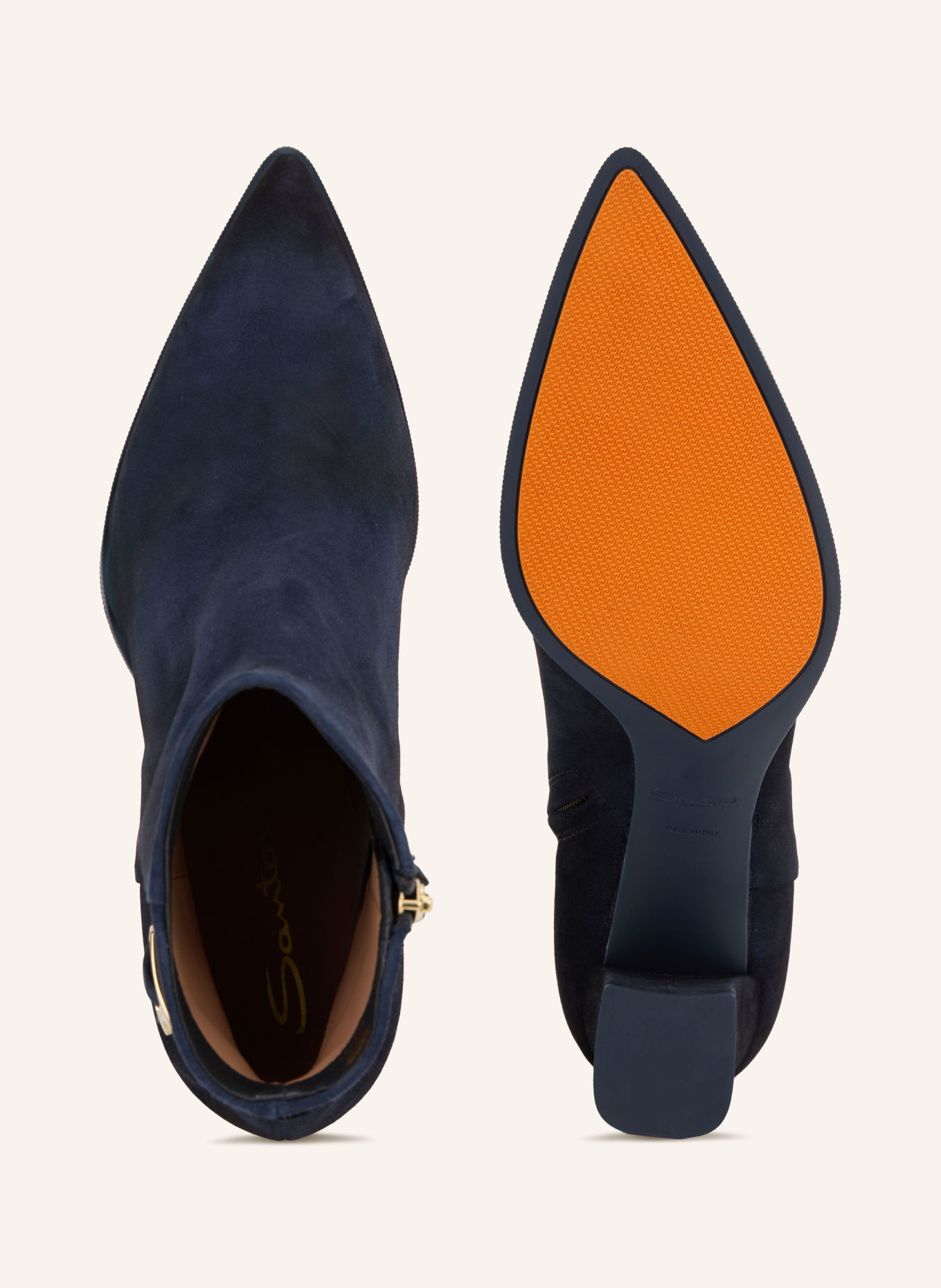 Santoni Stiefeletten ELLY: DUNKELBLAU