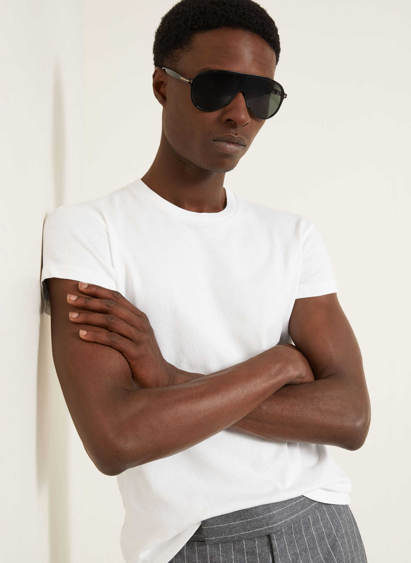 TOM FORD T-Shirt: WEISS