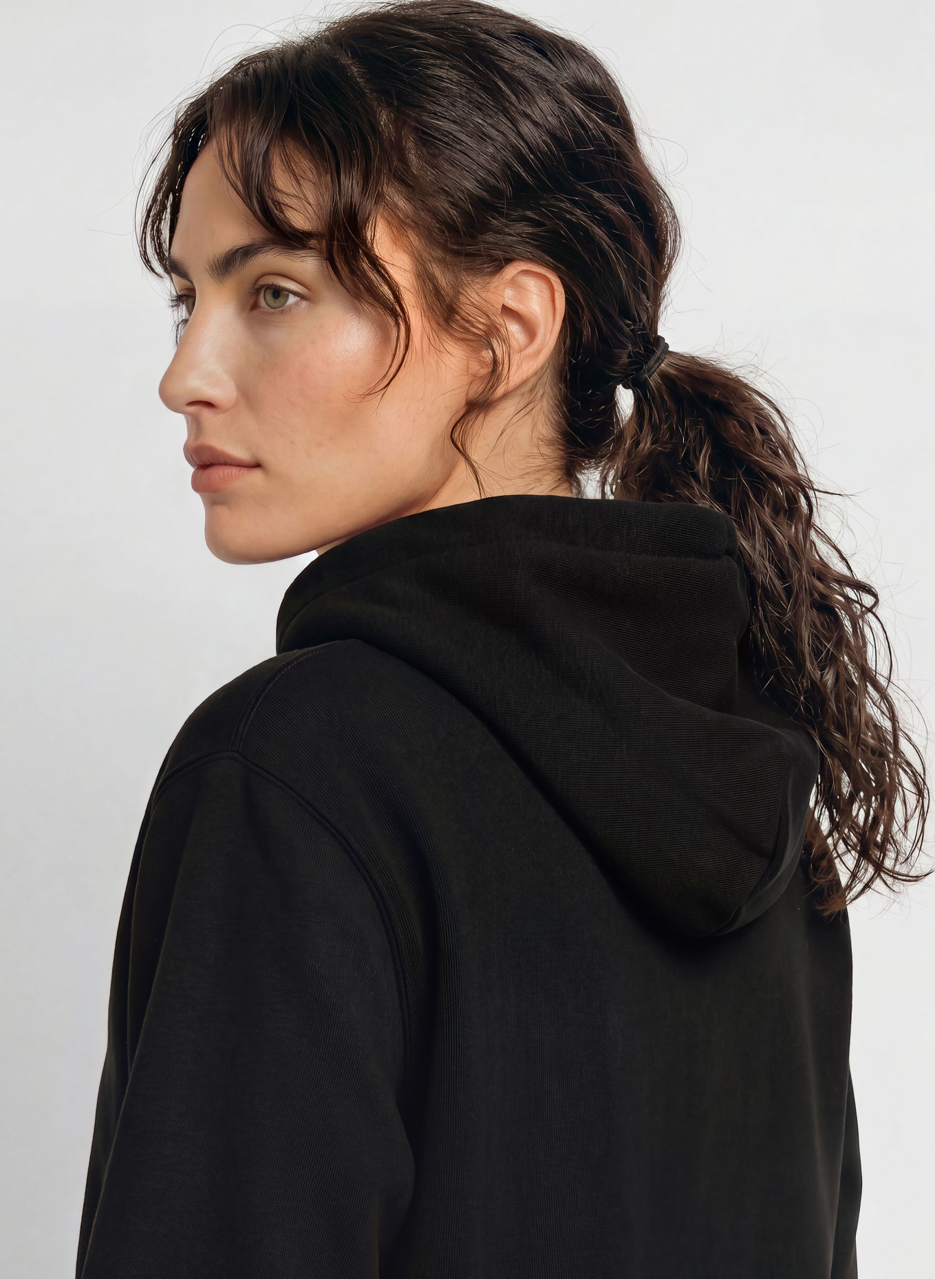 Nike STUDIO Zip-up sweatshirt: BLACK
