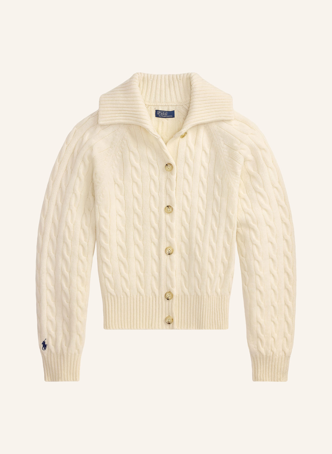 POLO RALPH LAUREN Cardigan: CREAM