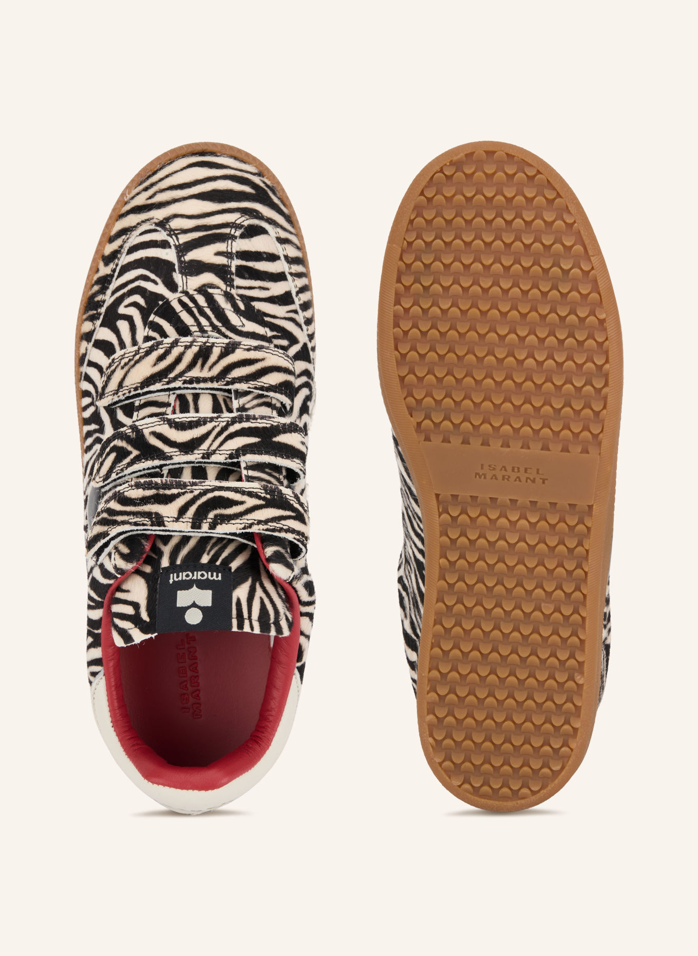 ISABEL MARANT Sneaker BETH: SCHWARZ / WEISS