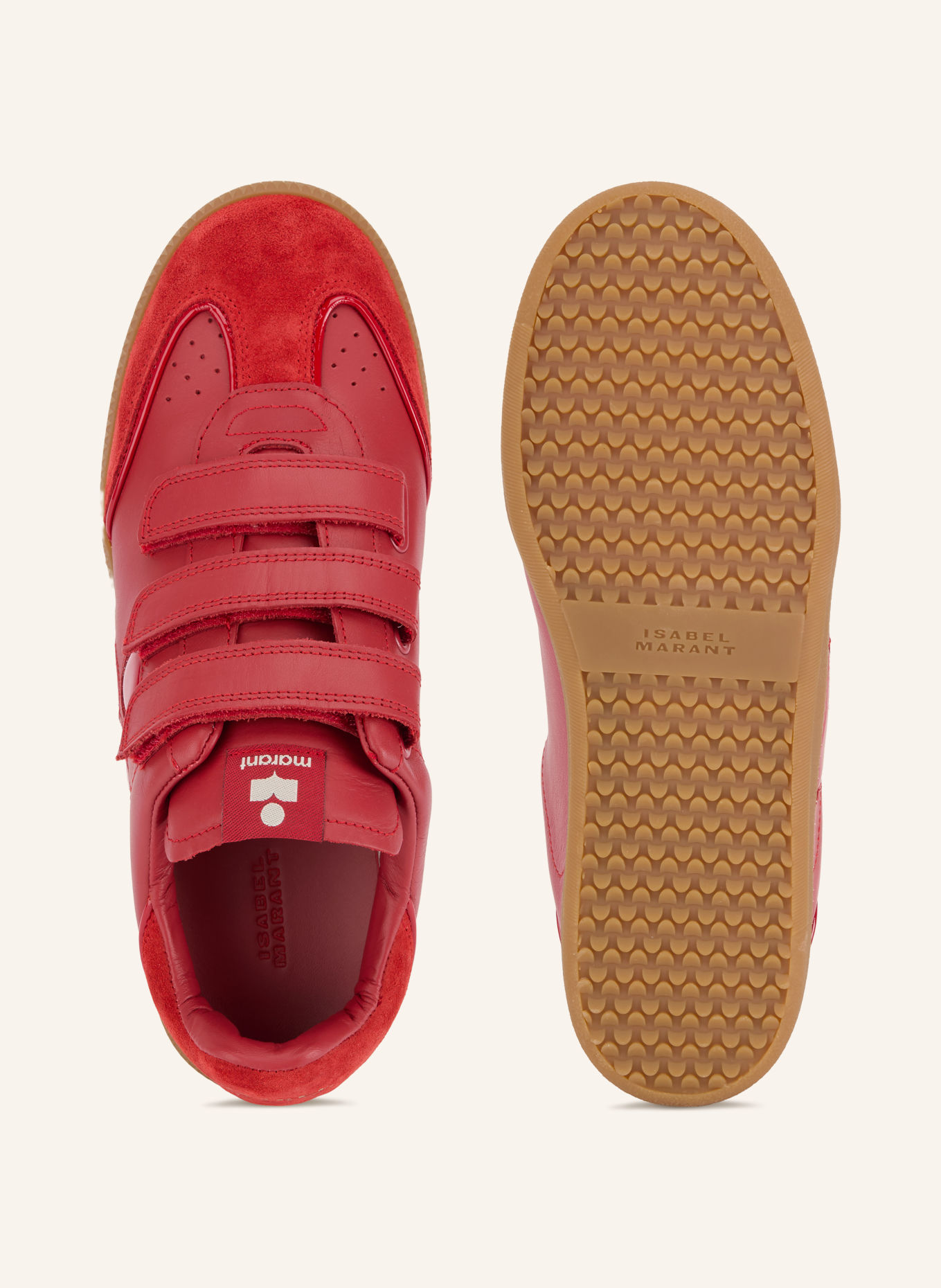 ISABEL MARANT Sneaker BETH: ROT