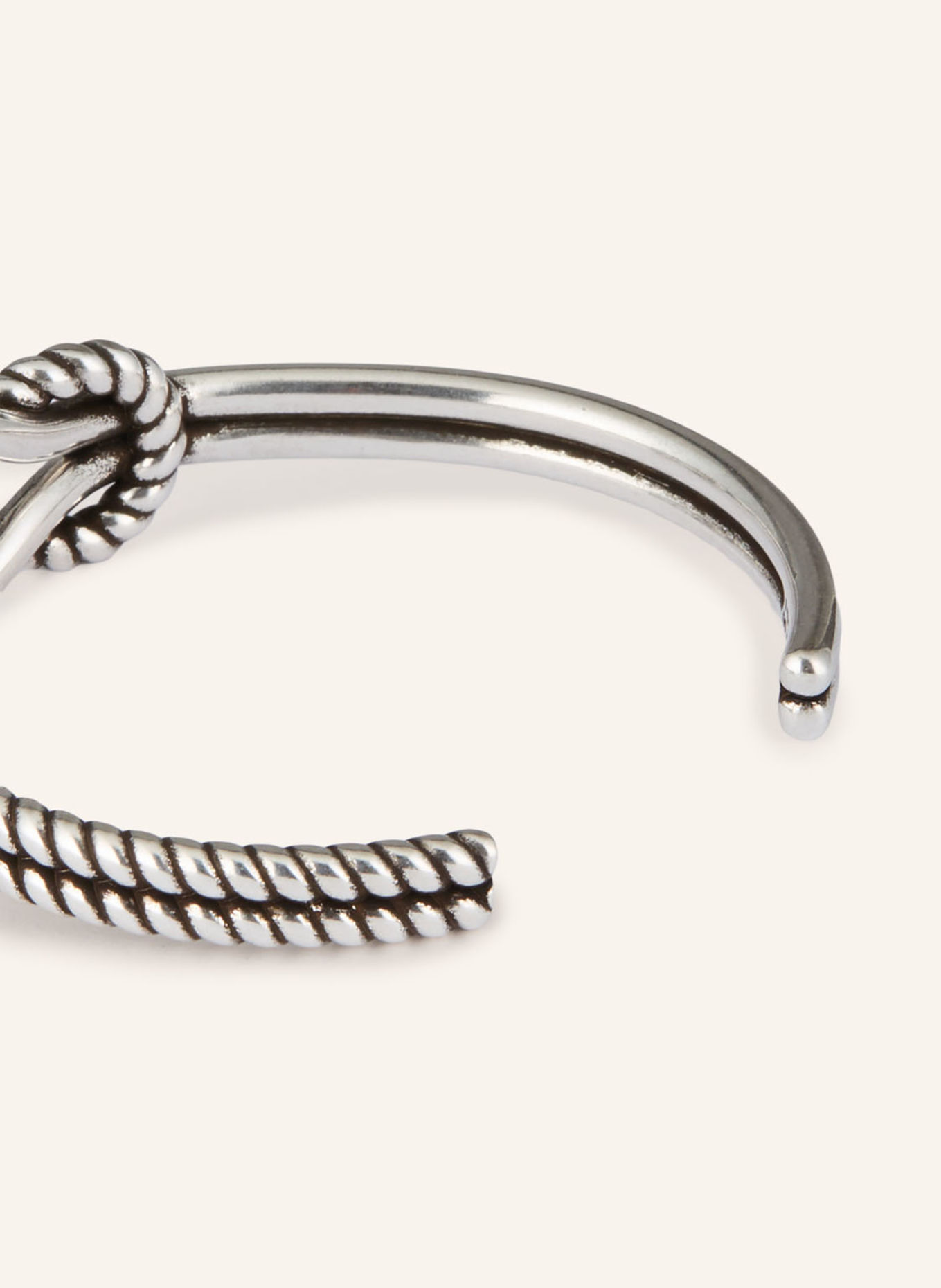 ISABEL MARANT Bransoleta JONC BRACELET: SREBRNY