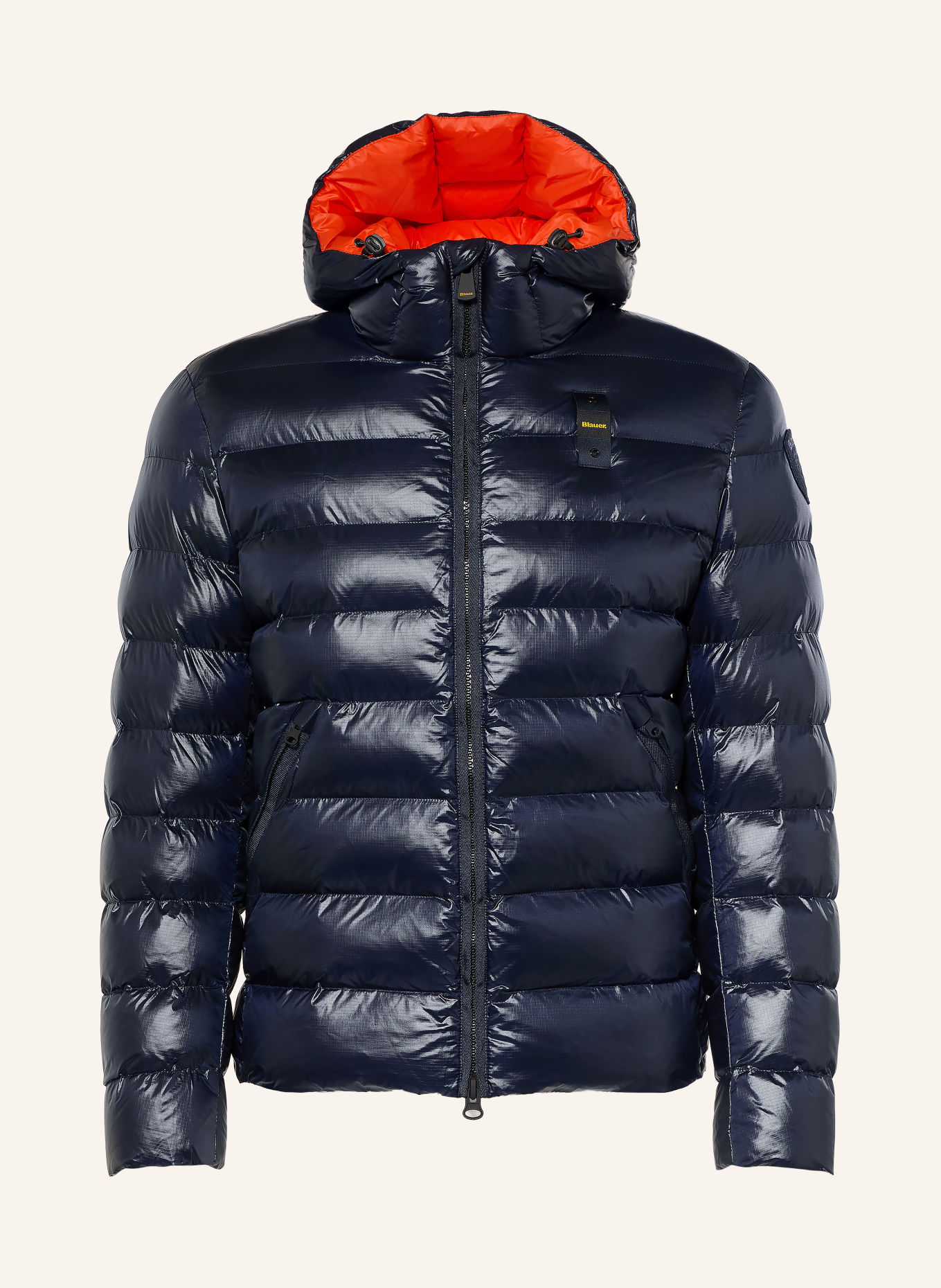 Blauer Steppjacke ADAMS: BLAU