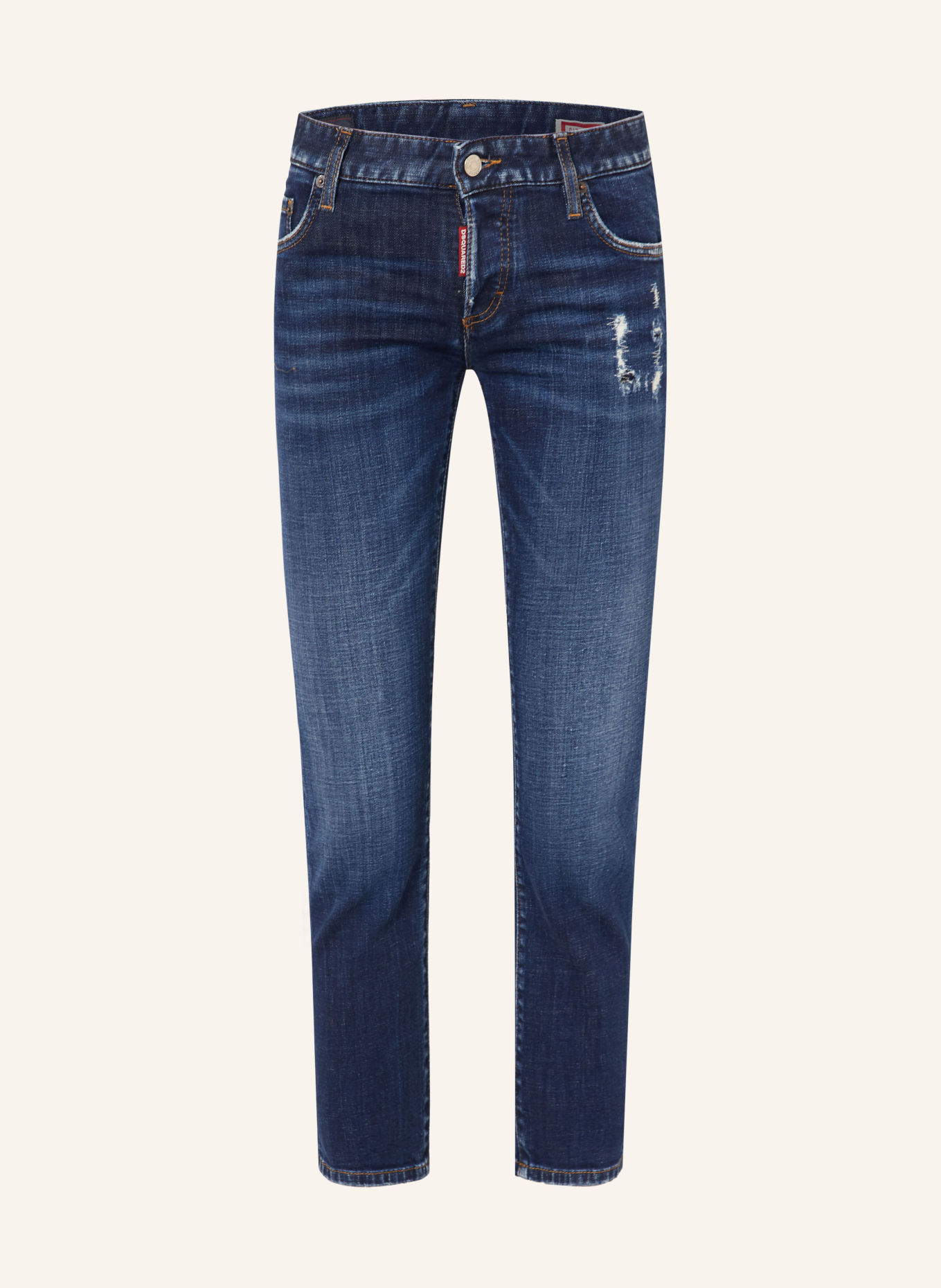 DSQUARED2 Jean destroy JENNA: 470 NAVY BLUE
