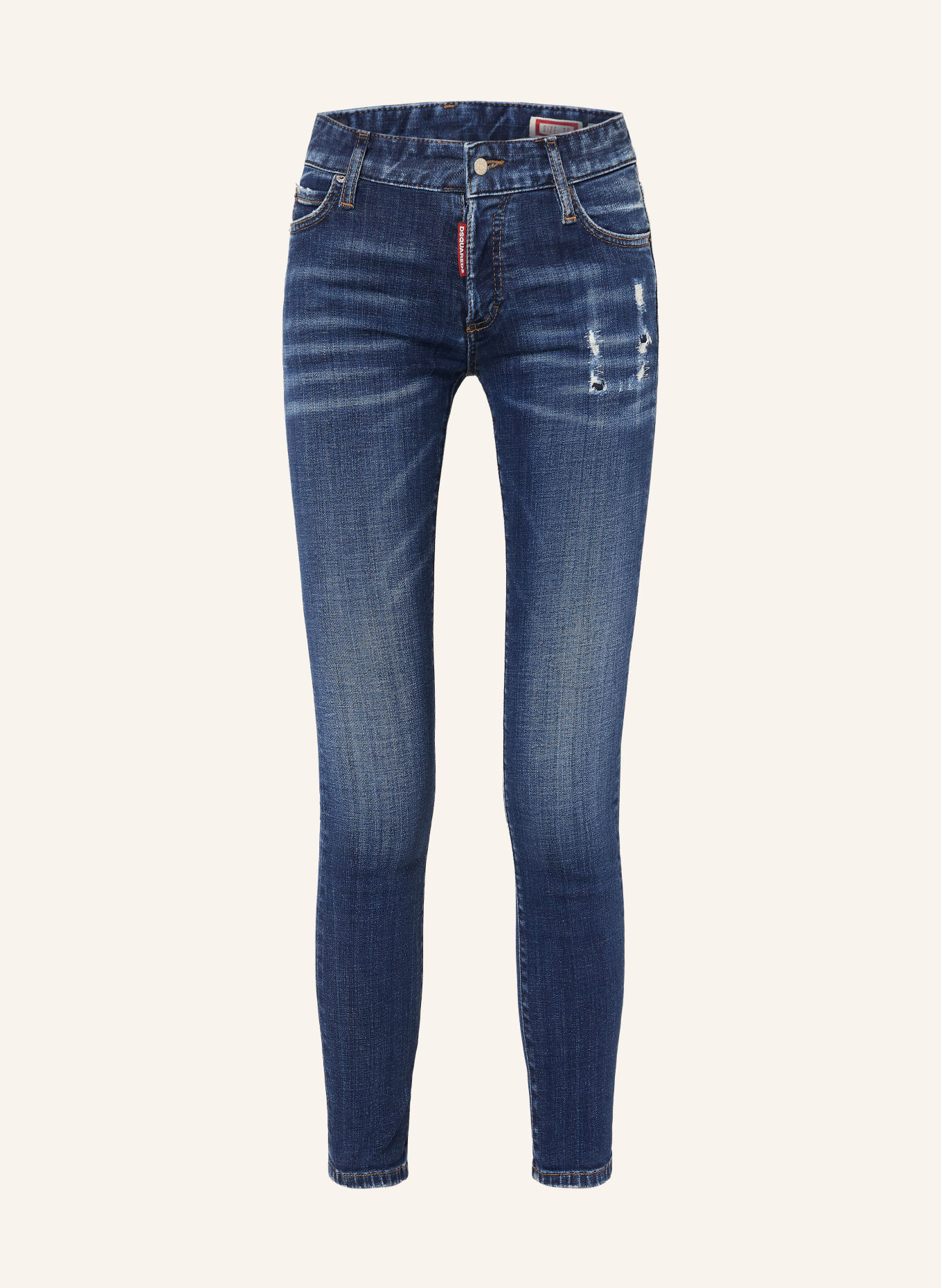 DSQUARED2 Jean skinny: 470 NAVY BLUE