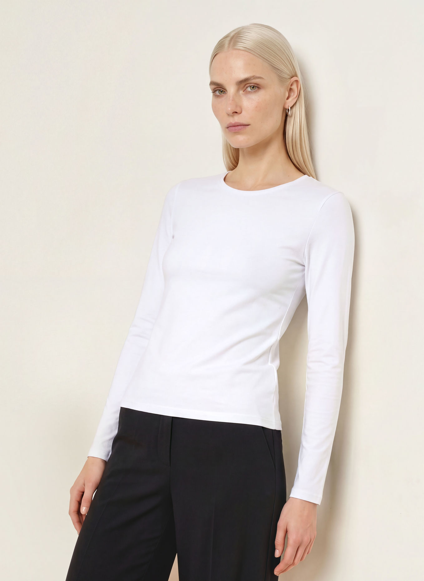 thylie Longsleeve SALMA: WIT