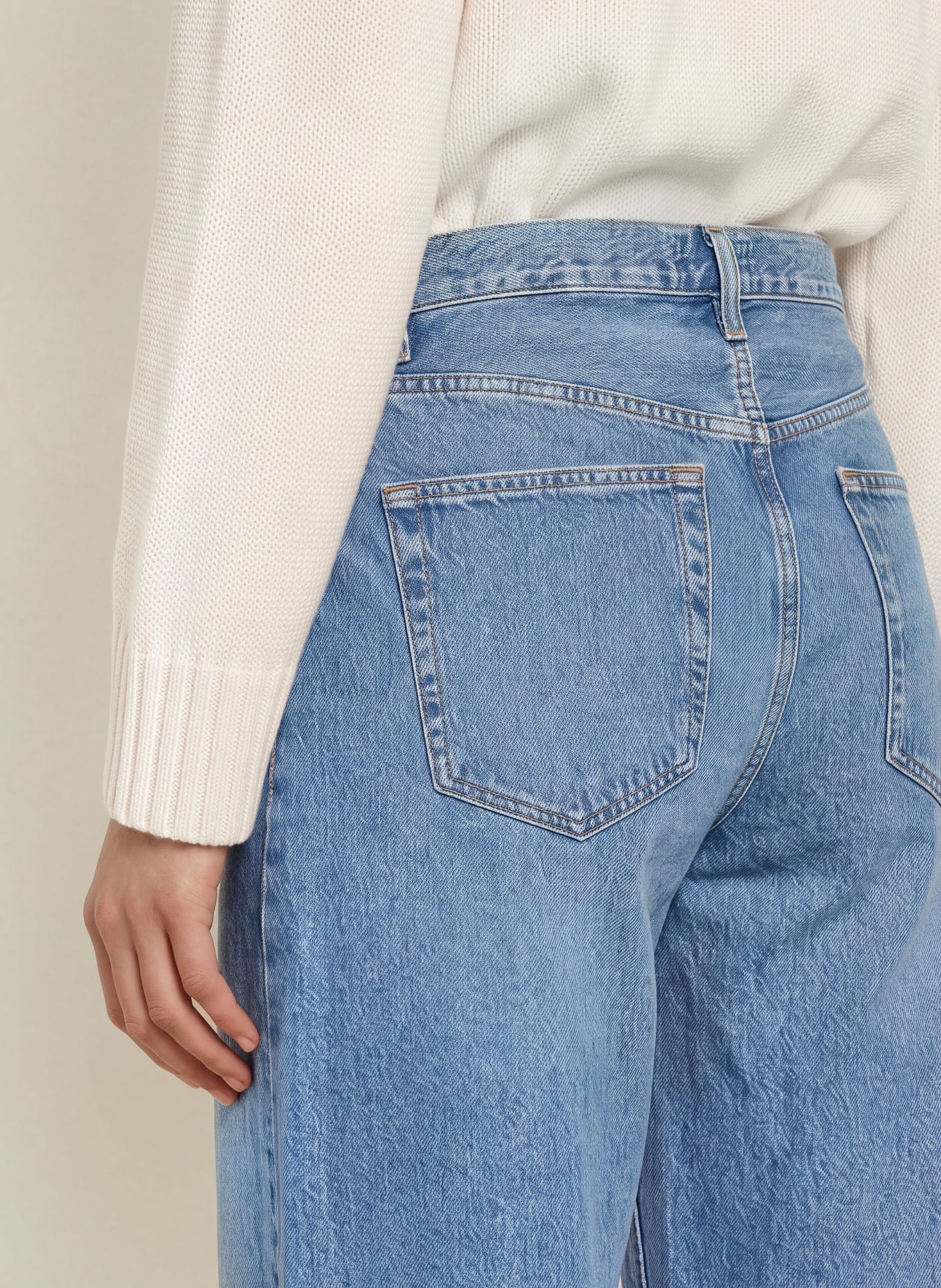 AGOLDE SPIRAL Jeans: vntr venture (dk tinted worn ind)