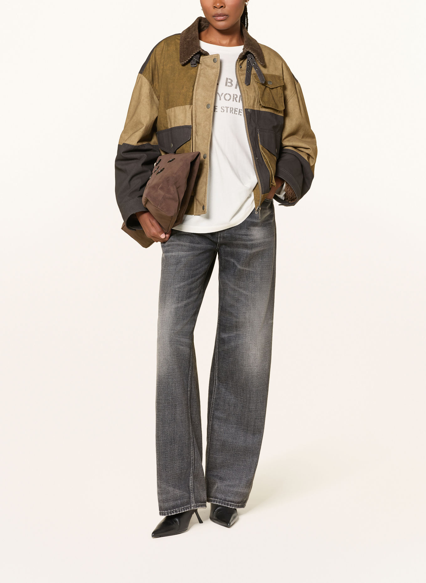 HAIKURE Jean droit BONNIE HEDWIG: L0962 HEDWIG BLACK