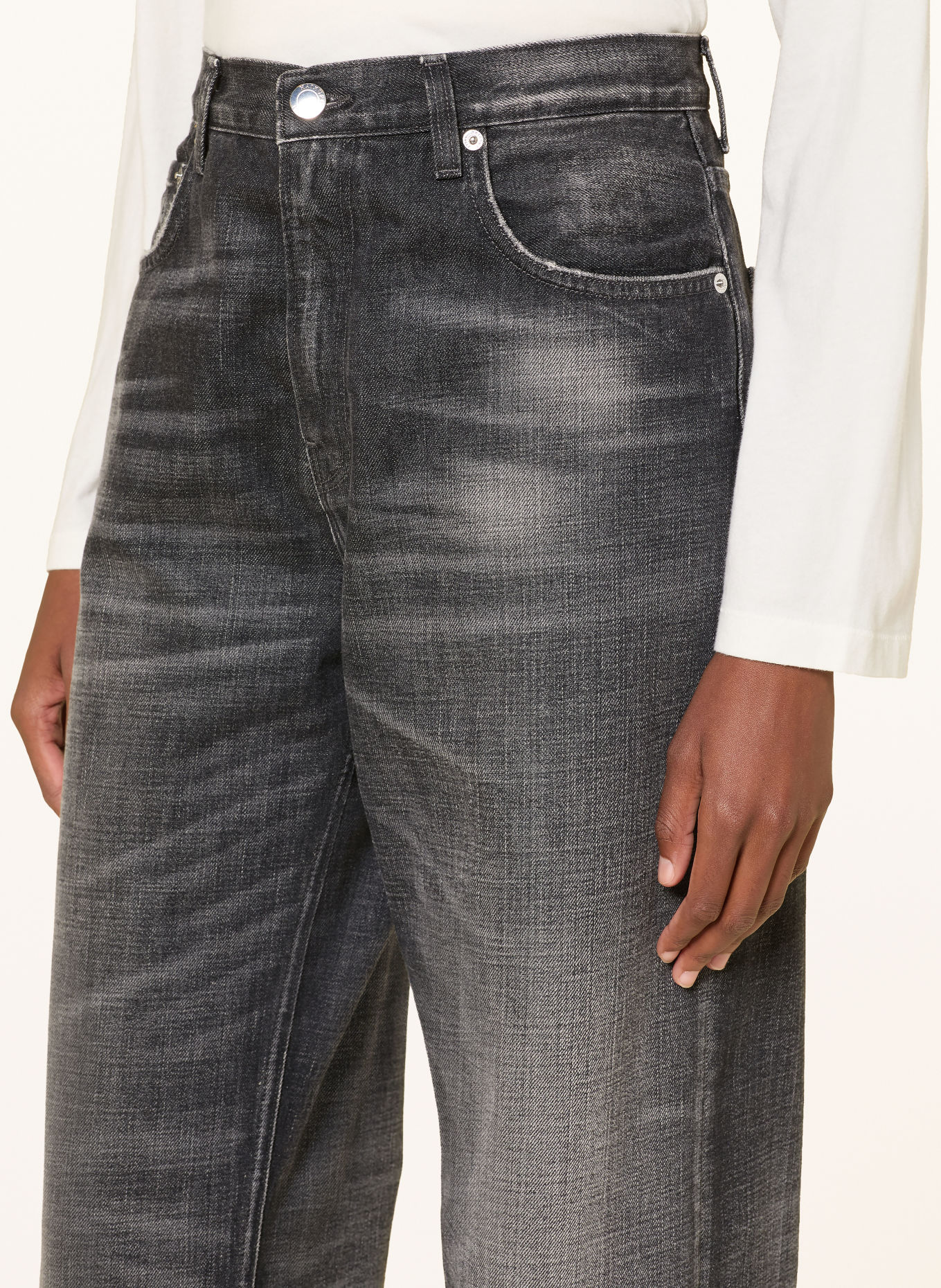 HAIKURE Jean droit BONNIE HEDWIG: L0962 HEDWIG BLACK