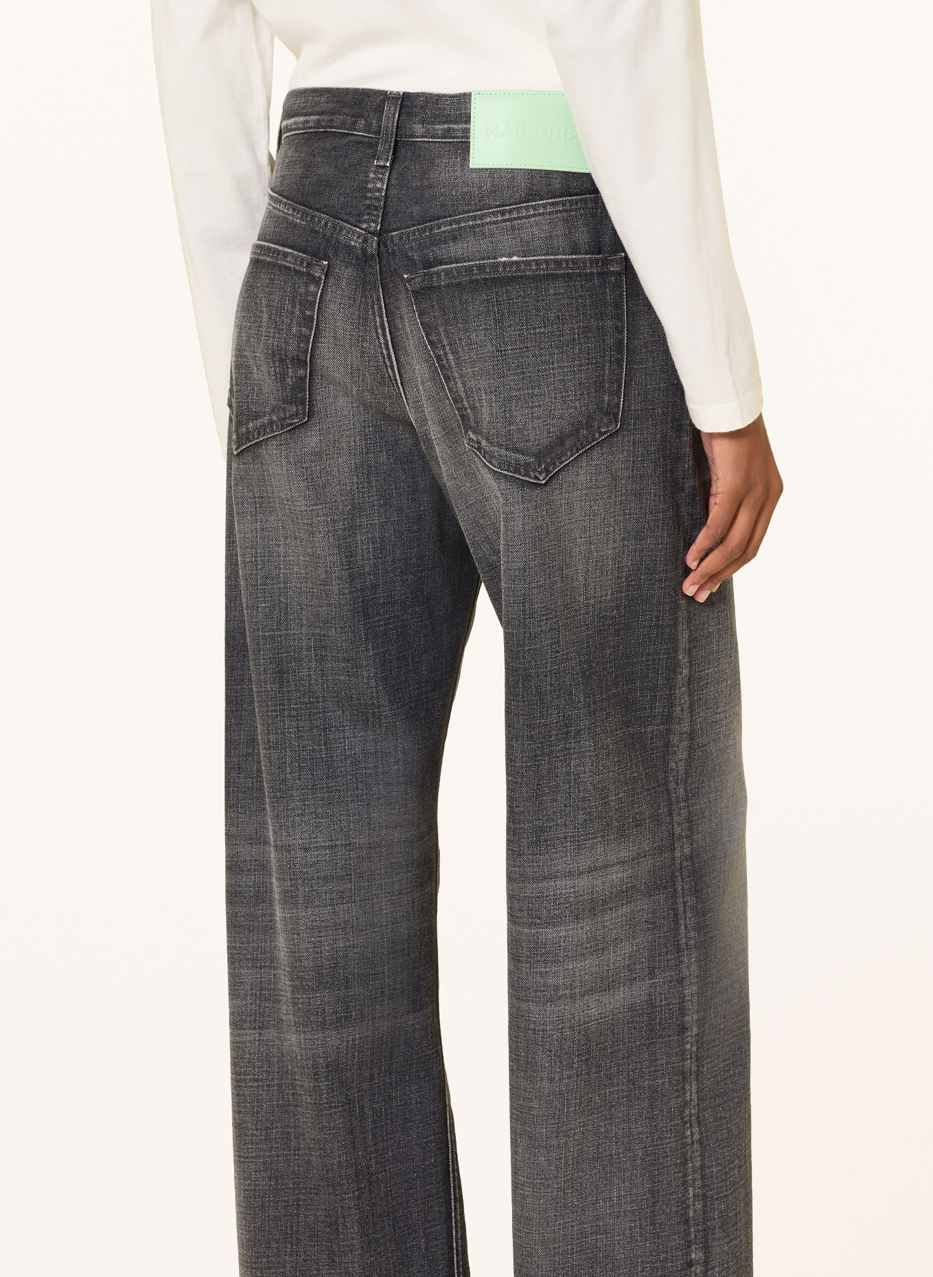 HAIKURE Jean droit BONNIE HEDWIG: L0962 HEDWIG BLACK