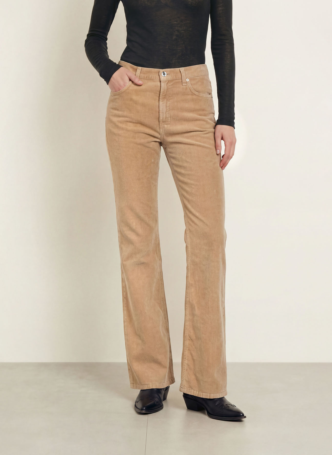 HAIKURE Cordhose KOREA: CAMEL