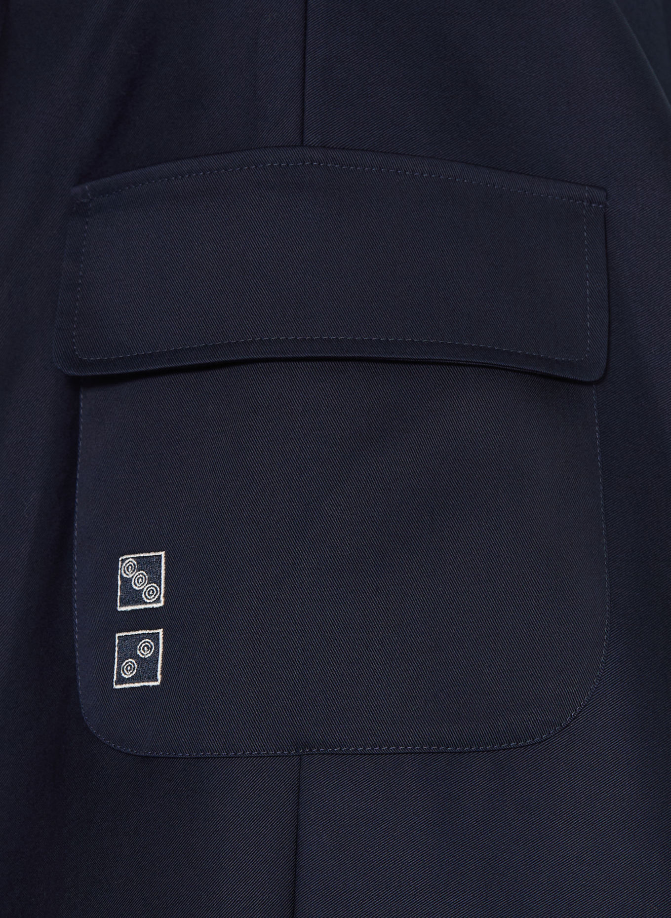 FENDI Jurk: DONKERBLAUW