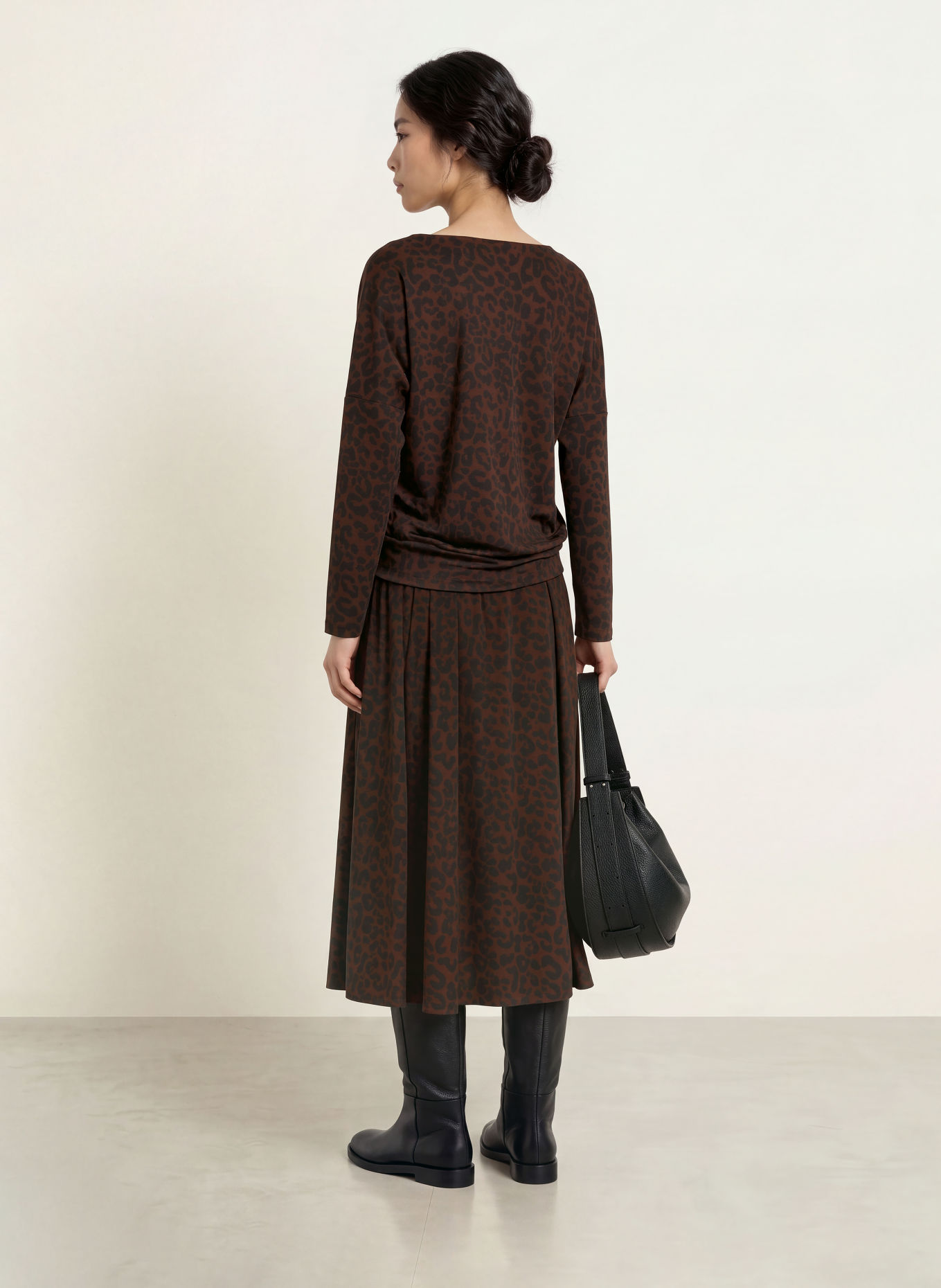 Miss Lagotte Rok: MARRON FONCÉ / ZWART