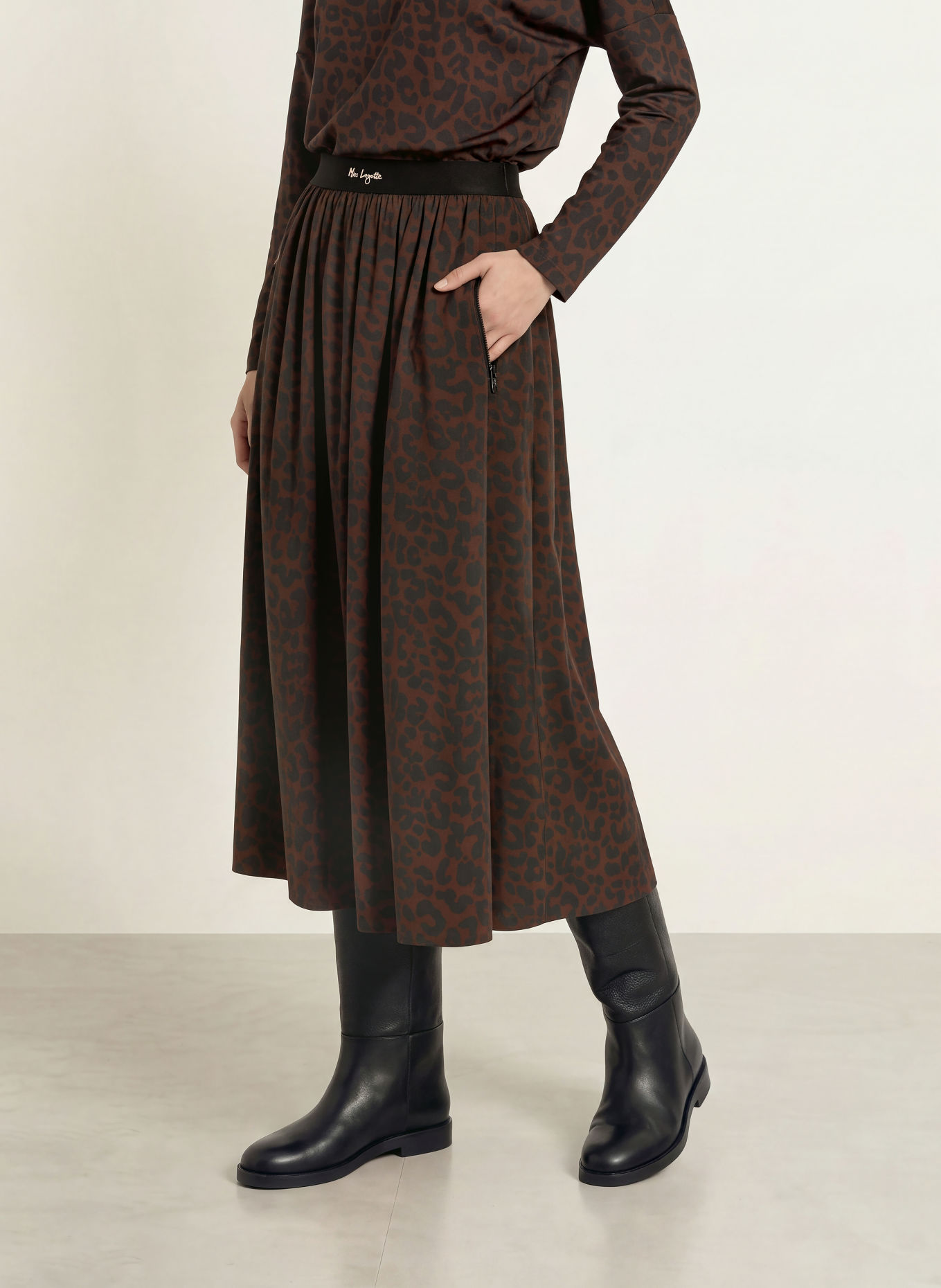 Miss Lagotte Rok: MARRON FONCÉ / ZWART