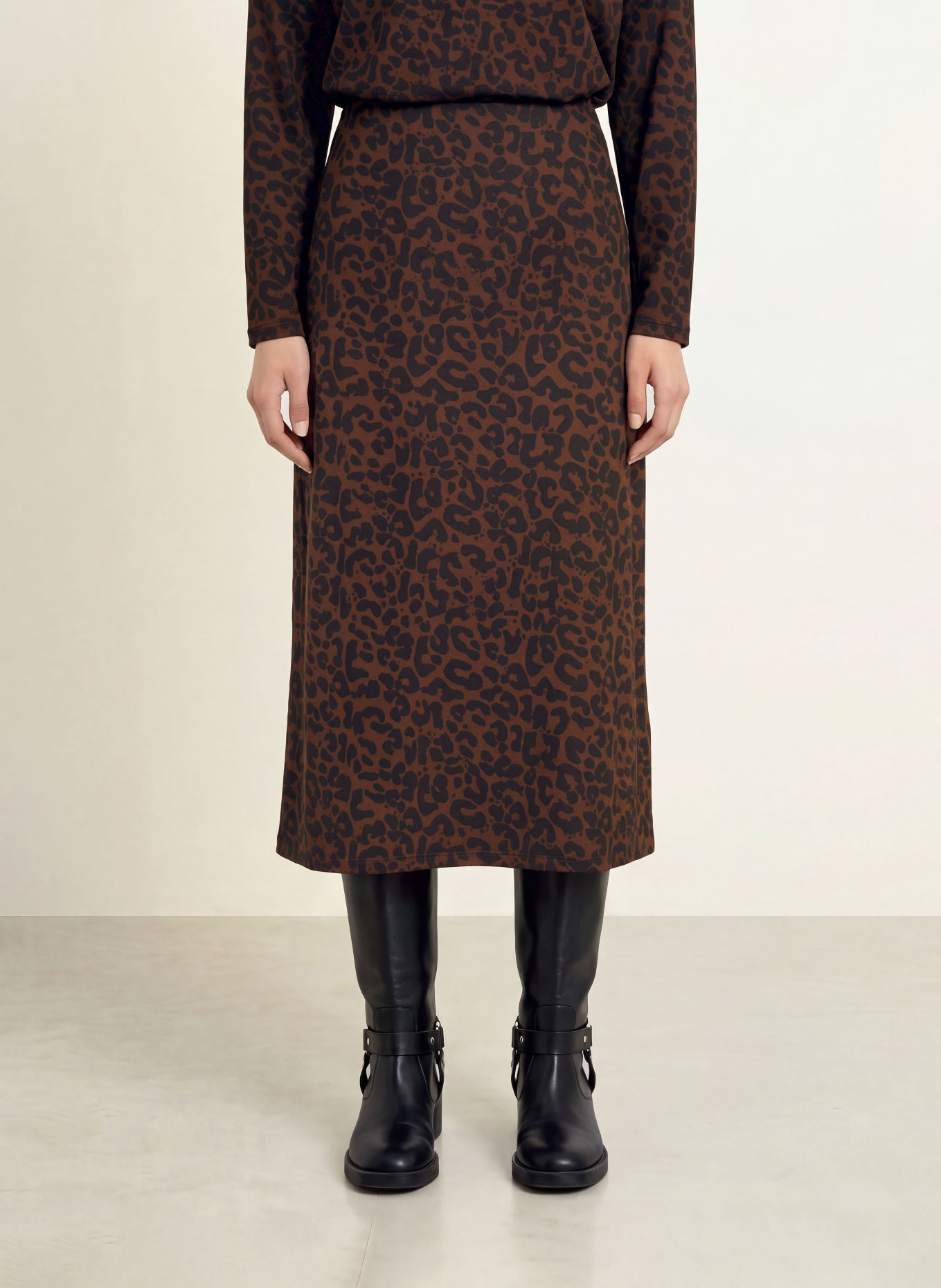 Miss Lagotte Jerseykjol: BRUN / SVART