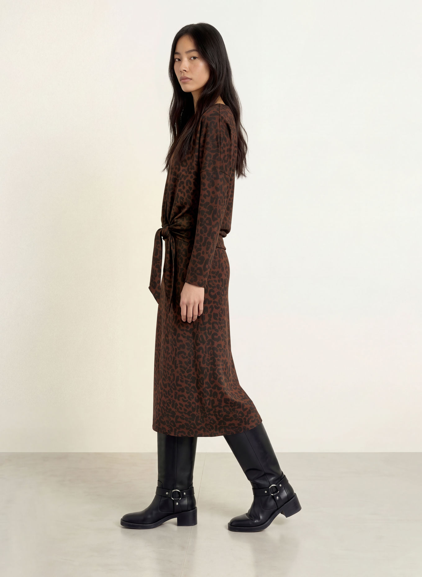 Miss Lagotte Jerseykjol: BRUN / SVART
