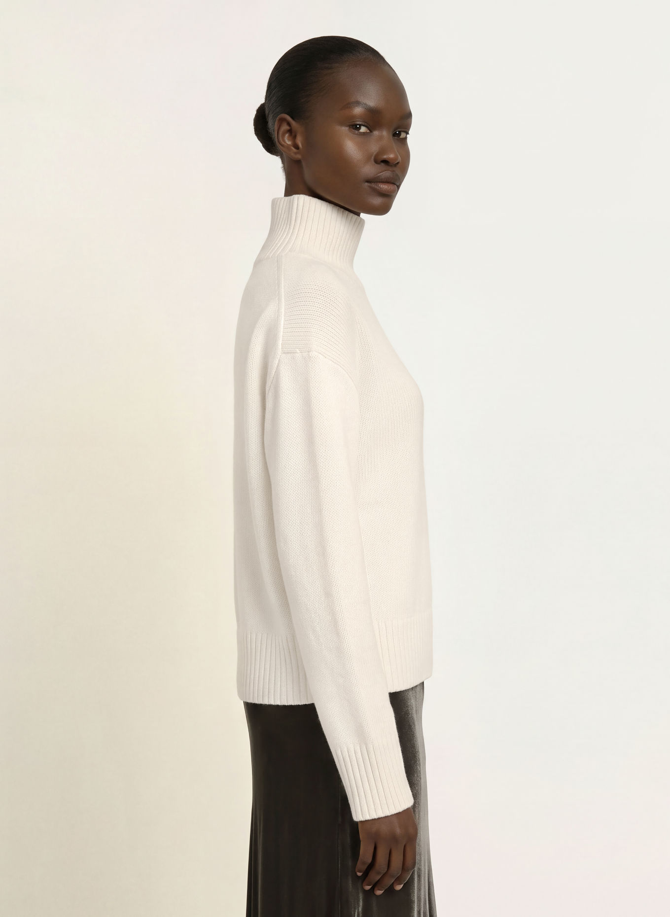 LADNERI JARDIN 2.0 Cashmere Sweater: CREAM
