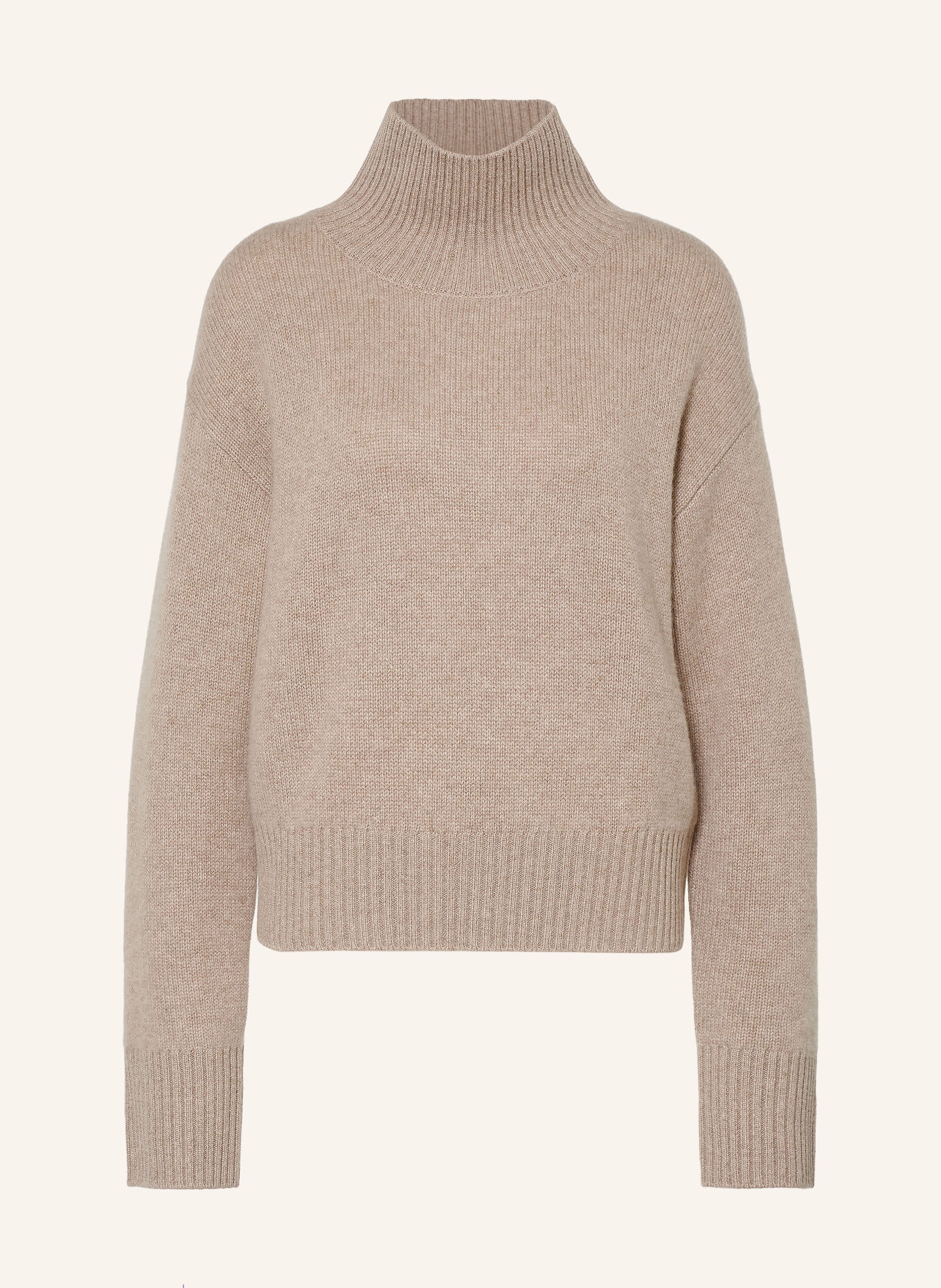 LADNERI Kasjmiertrui JARDIN 2.0: BEIGE