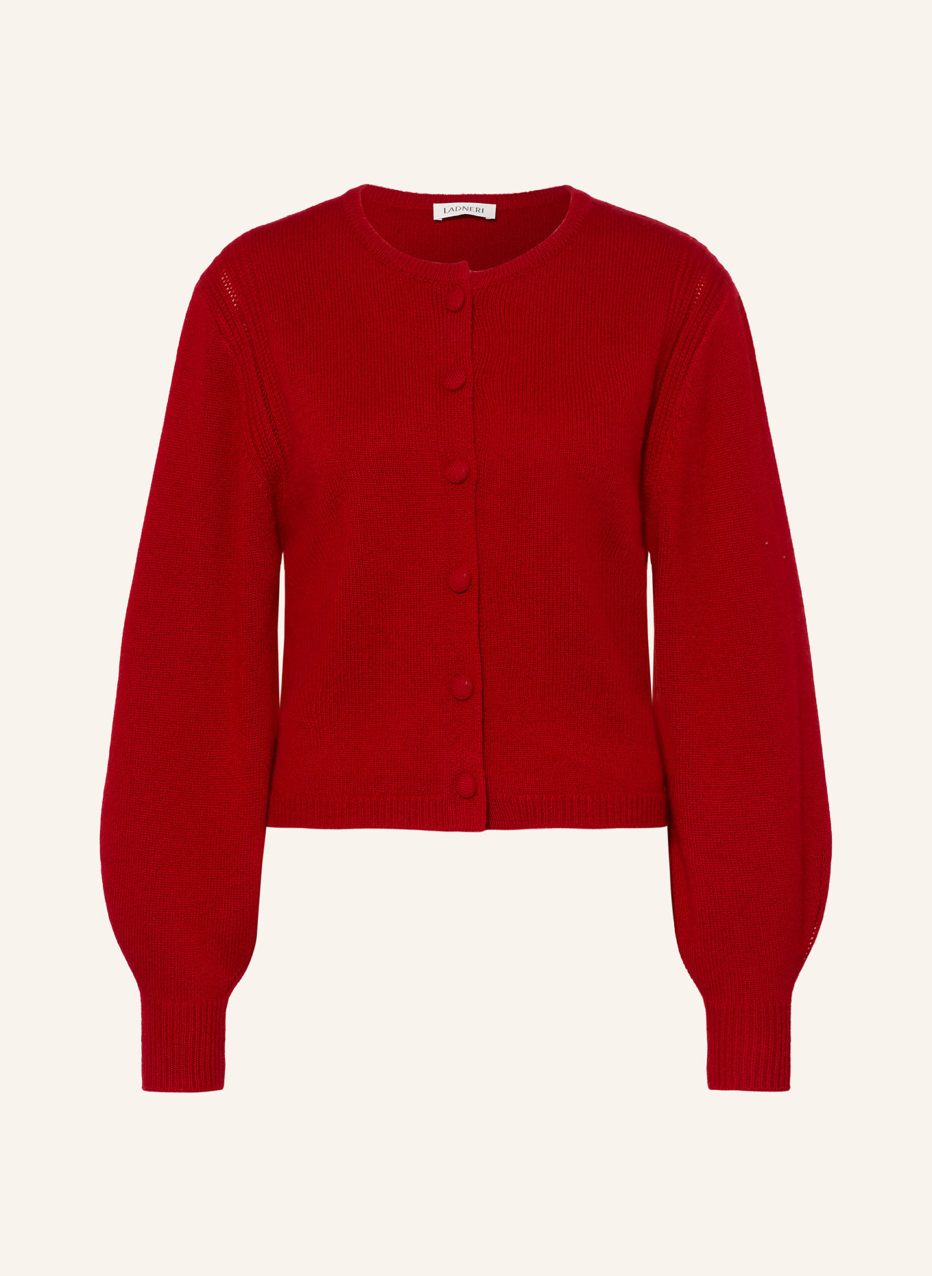 LADNERI Strickjacke NALA aus Cashmere: ROT