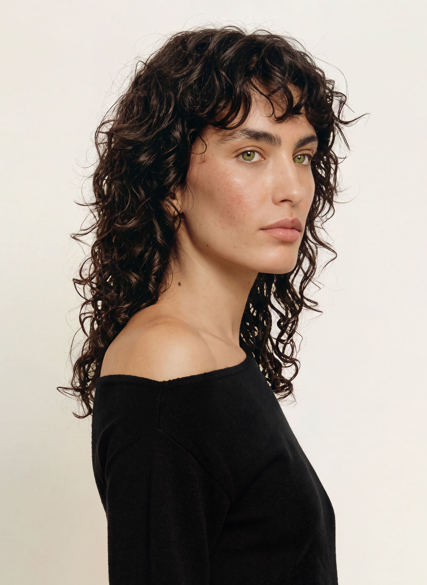 LADNERI Pullover NYSA mit Cashmere: SCHWARZ