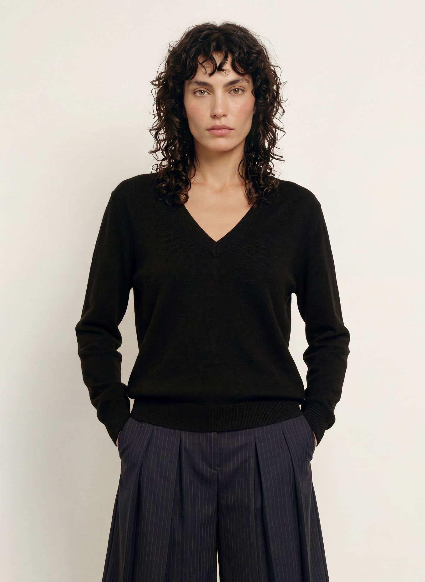 LADNERI Trui PIZZO: ZWART