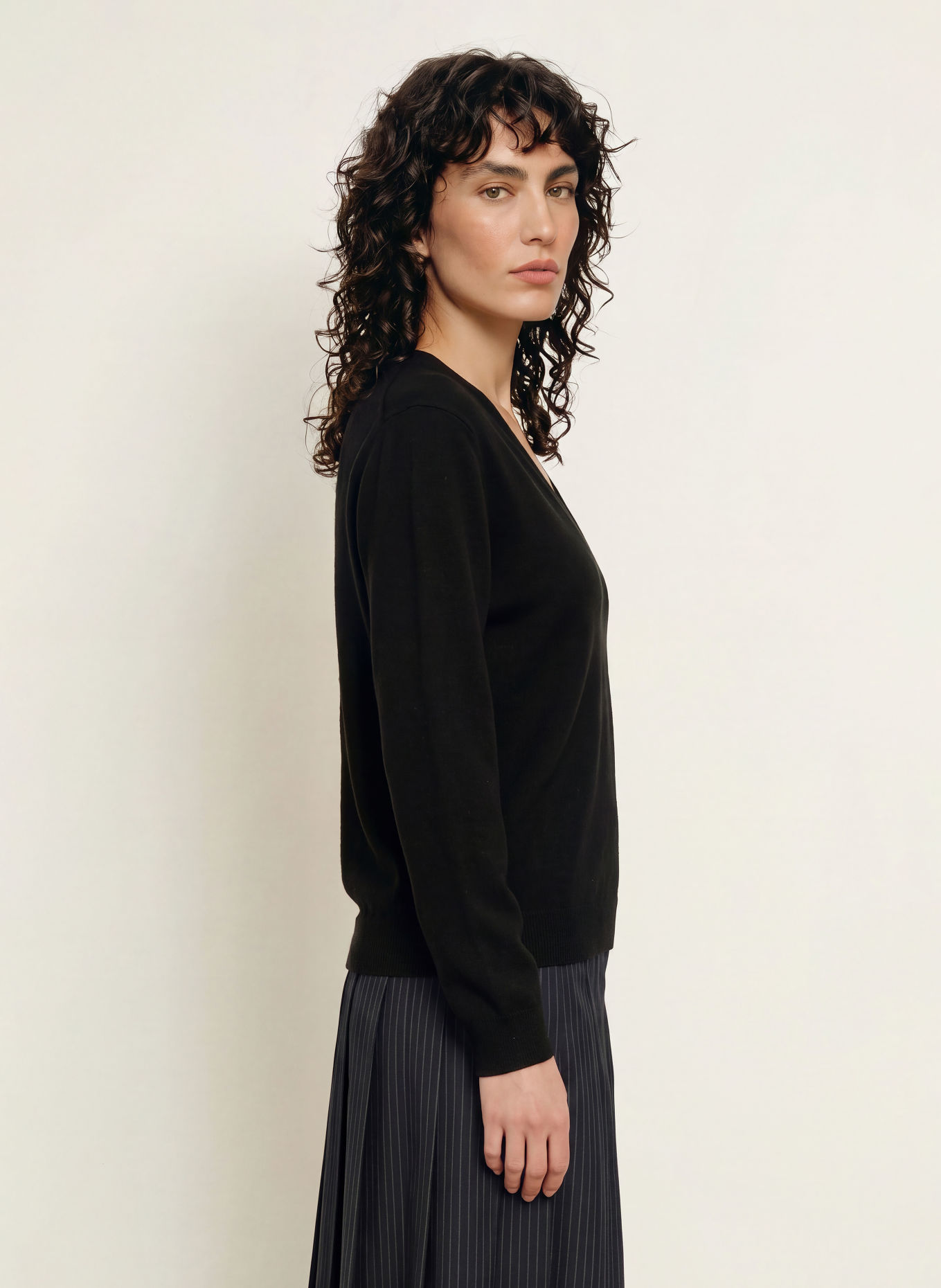 LADNERI Trui PIZZO: ZWART