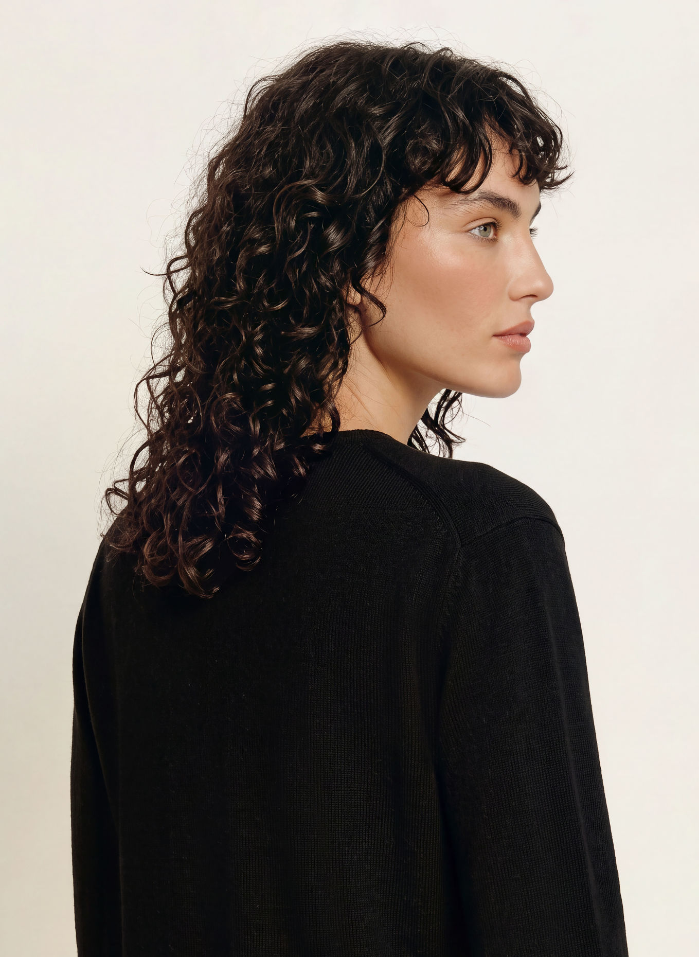 LADNERI Trui PIZZO: ZWART