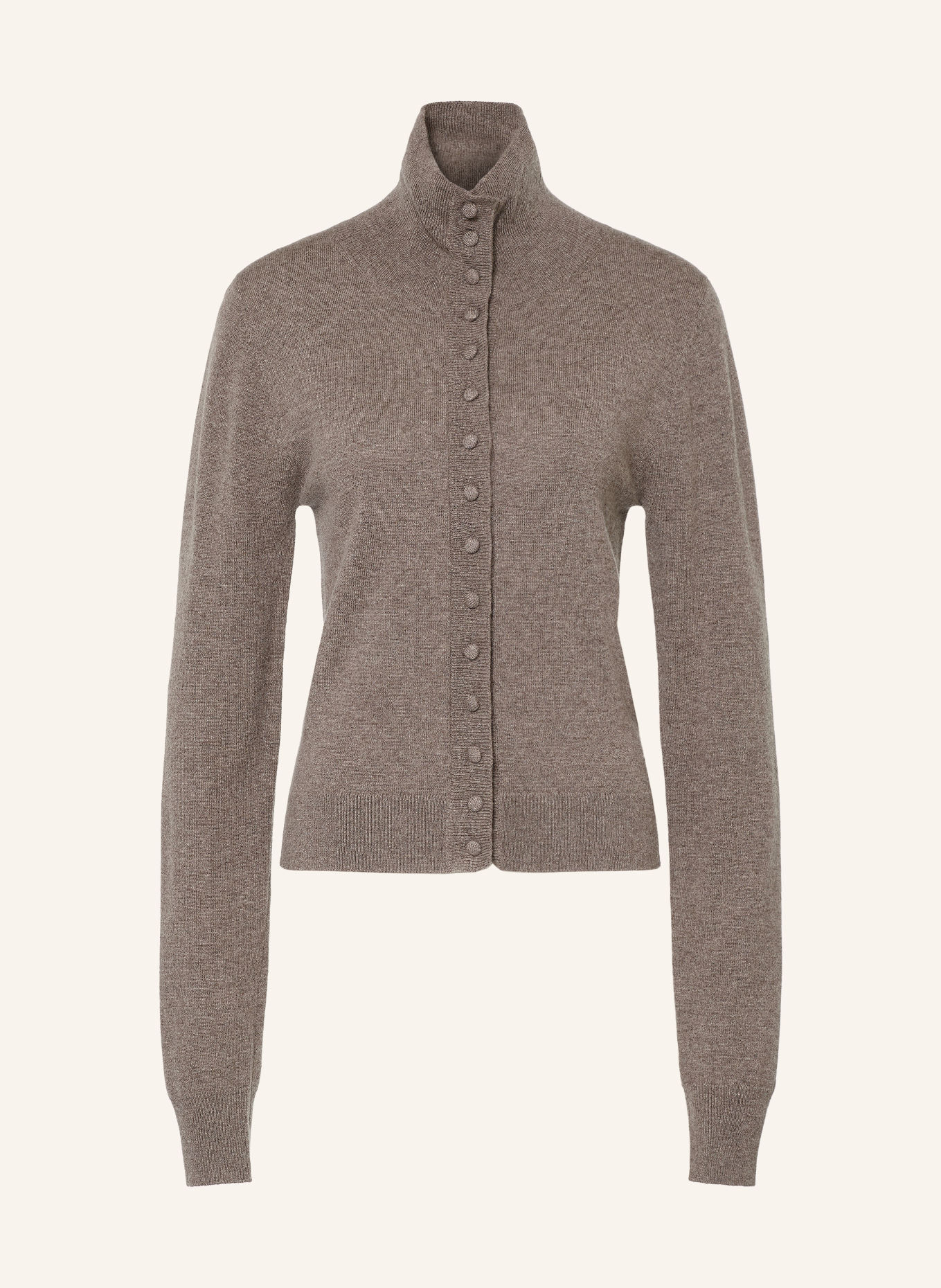LADNERI Strickjacke LIVIA: HELLBRAUN