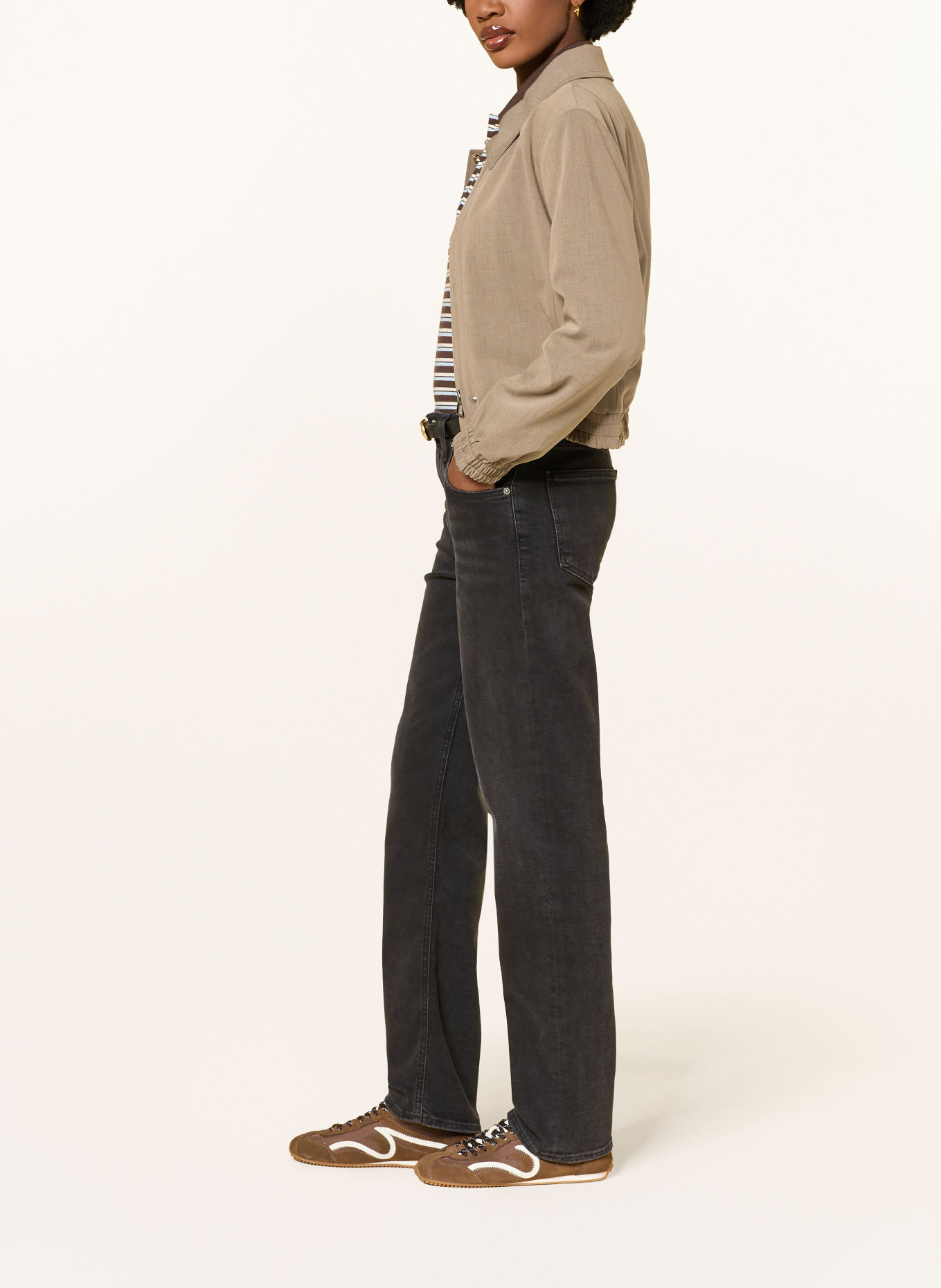CITIZENS of HUMANITY Straight jeans PALMA: nblae nebulae (black denim)