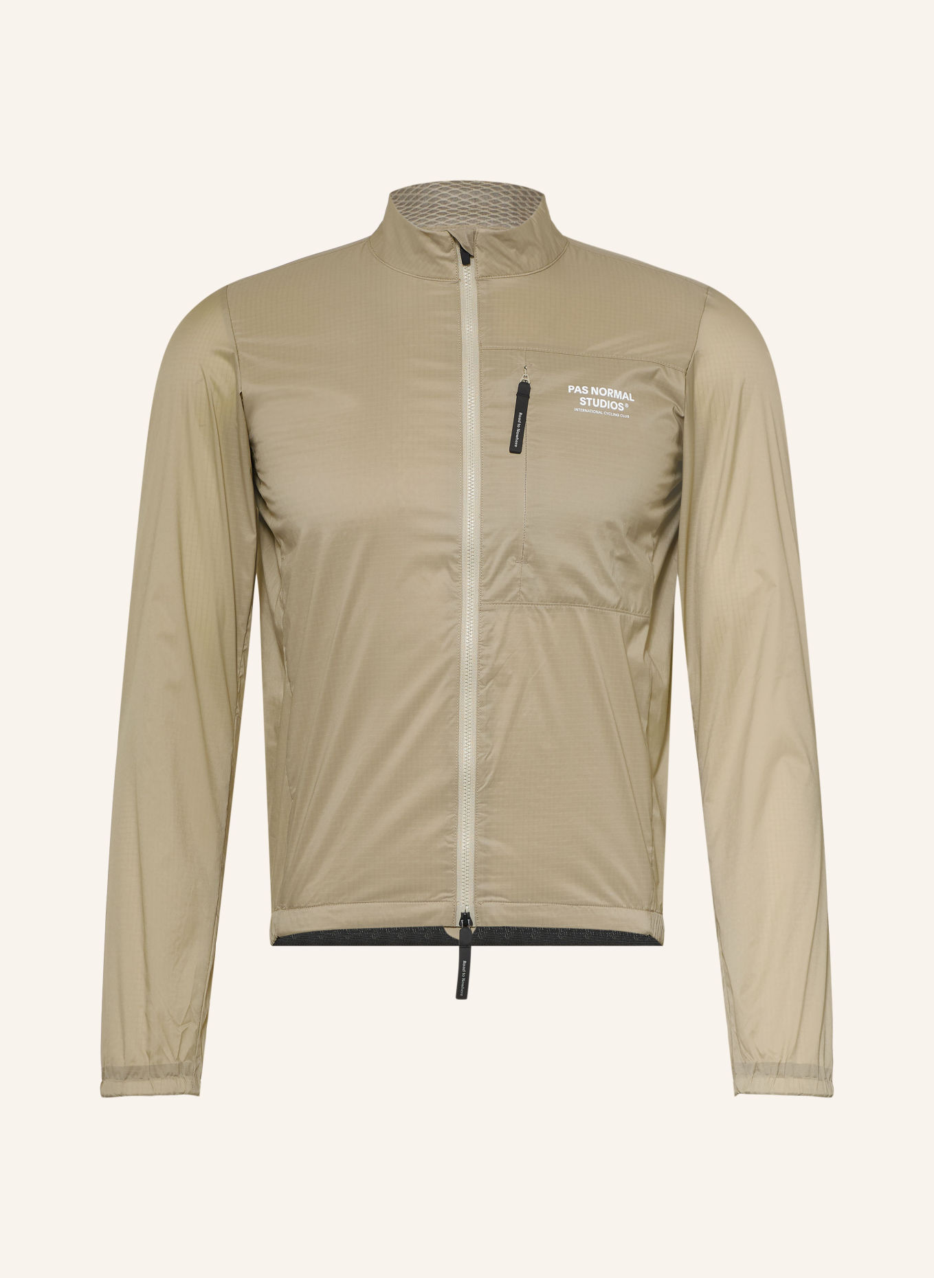 PAS NORMAL STUDIOS Fietsjack ESSENTIAL INSULATED: GRIJS