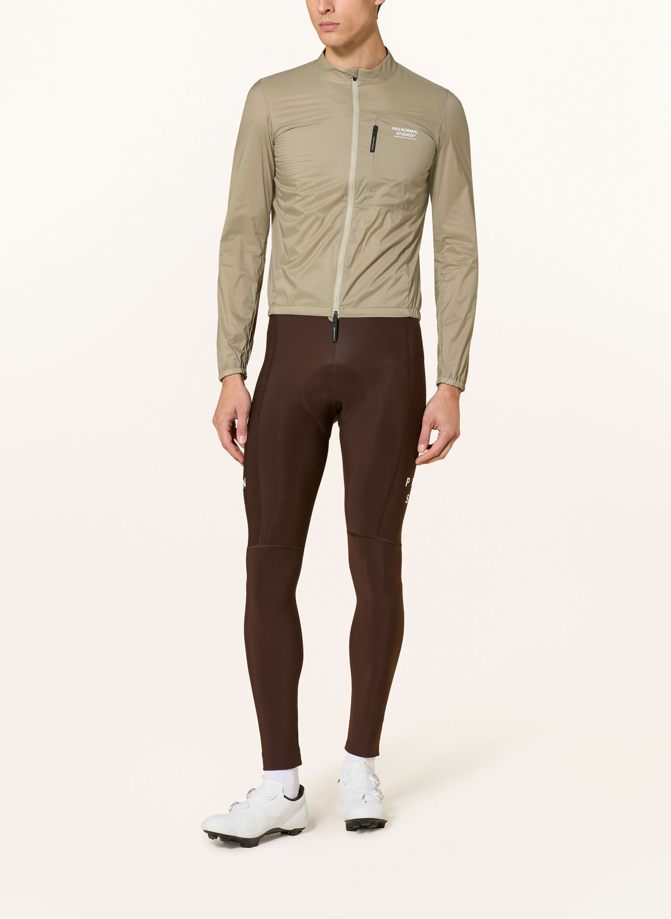 PAS NORMAL STUDIOS Fietsjack ESSENTIAL INSULATED: GRIJS