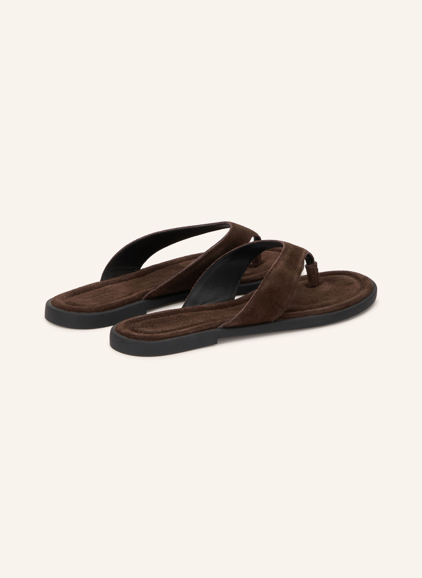 VAGABOND SHOEMAKERS Žabky na podpatku ZAIDA: TMAVĚ HNĚDÁ