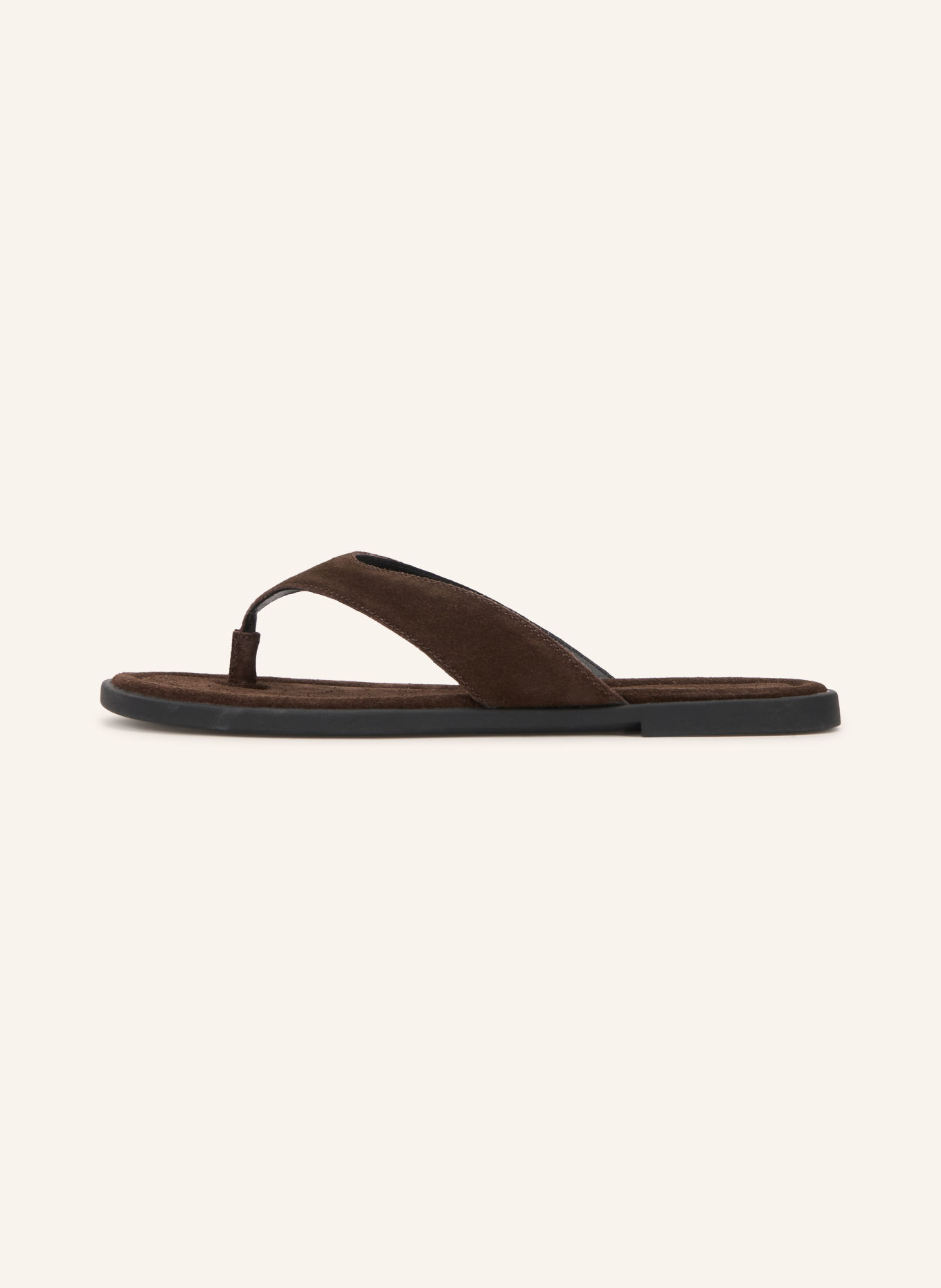 VAGABOND SHOEMAKERS Žabky na podpatku ZAIDA: TMAVĚ HNĚDÁ
