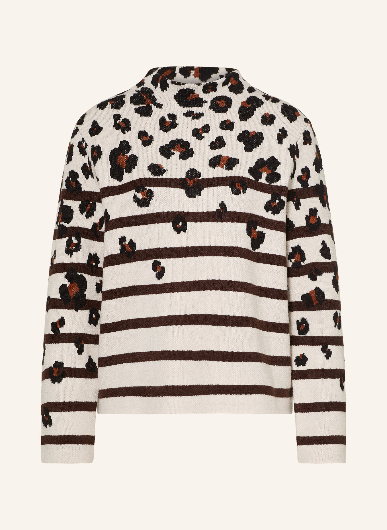 Miss Lagotte Pullover: CREME / BRAUN / SCHWARZ