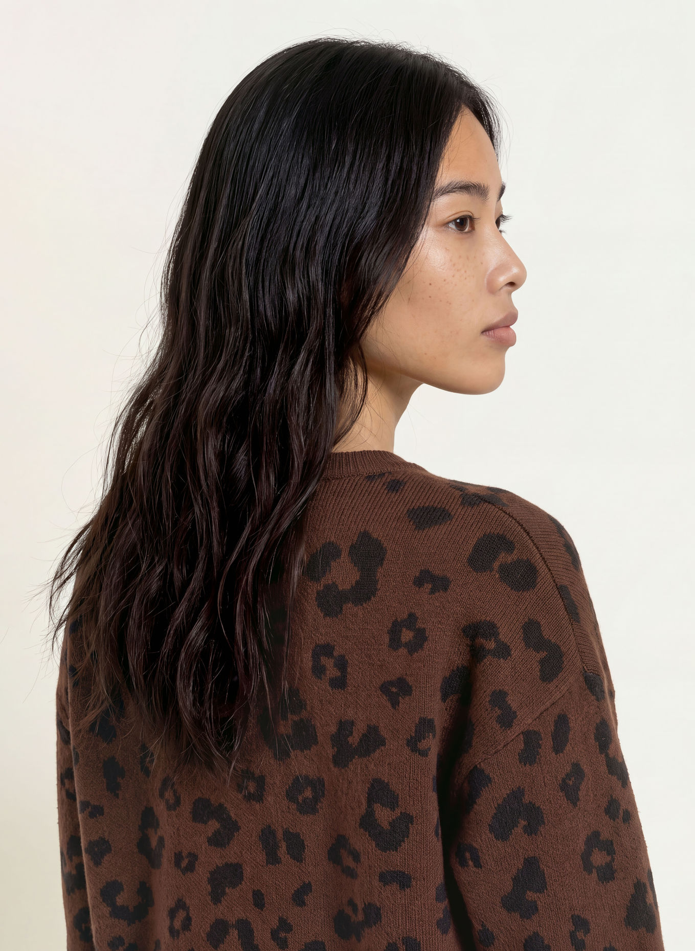 Miss Lagotte Pull: MARRON FONCÉ / ROSE CLAIR / NOIR