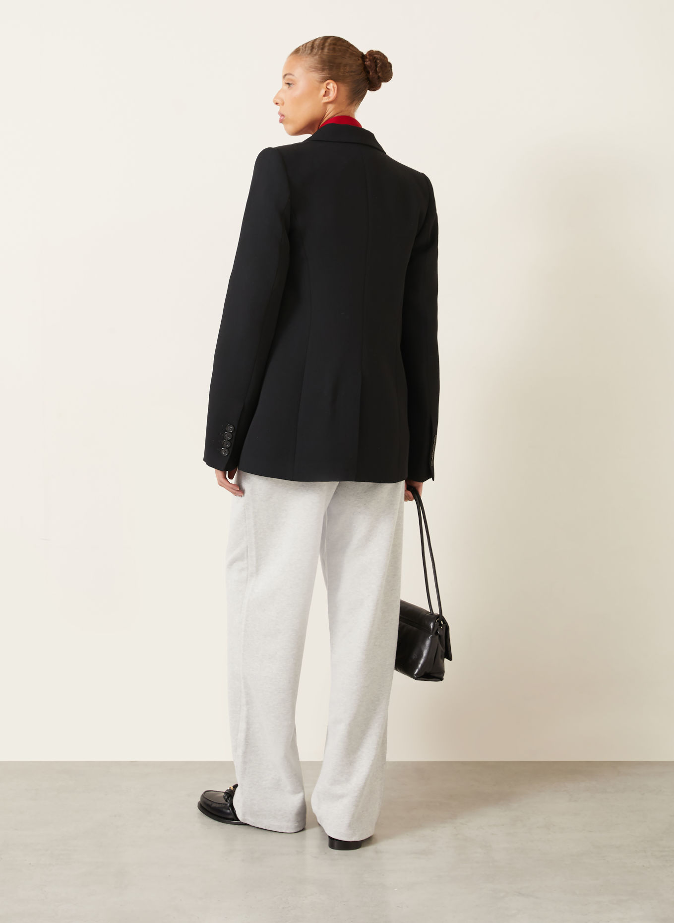 AMI PARIS Sweatpants: LIGHT GRAY