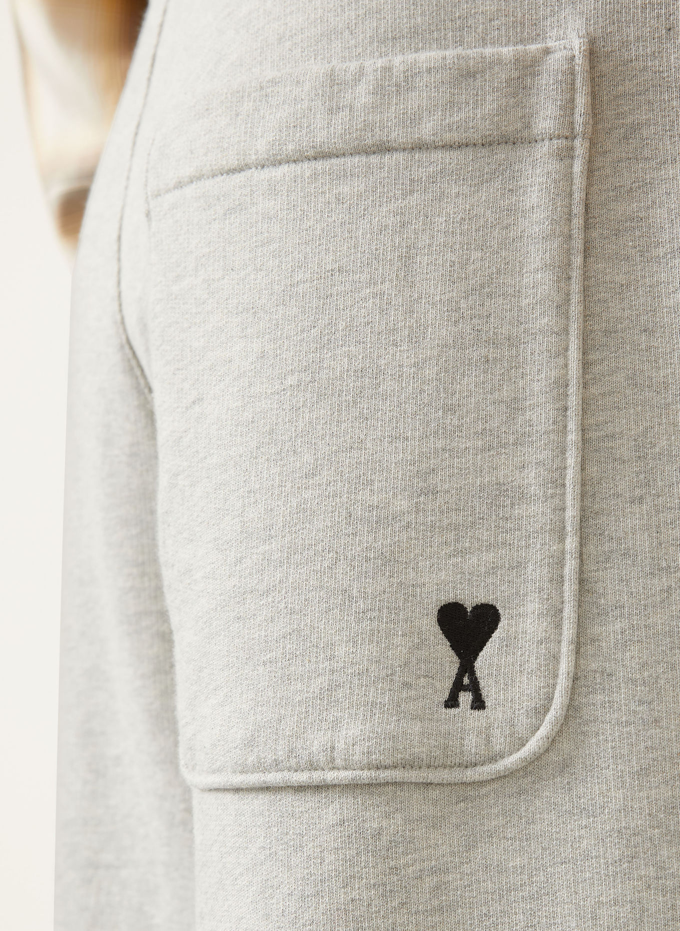 AMI PARIS Sweatpant: LICHTGRIJS