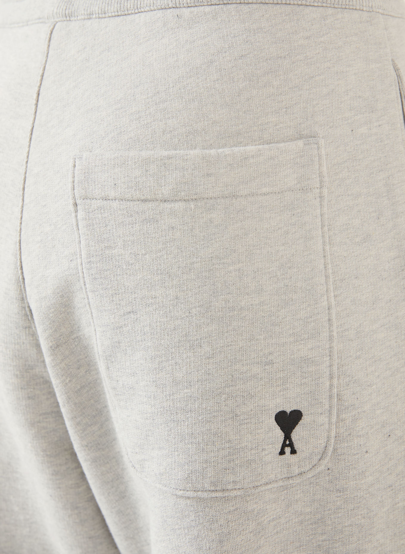AMI PARIS Sweatpants: LIGHT GRAY
