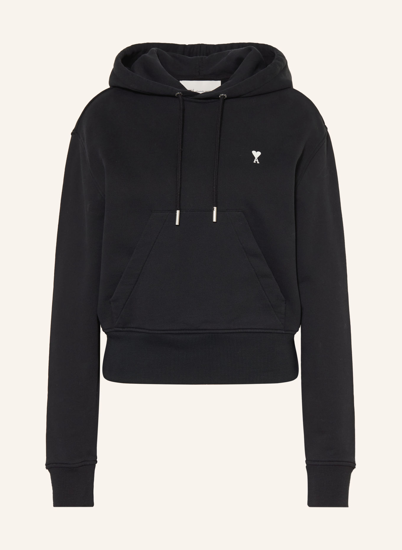 AMI PARIS Hoodie: ZWART
