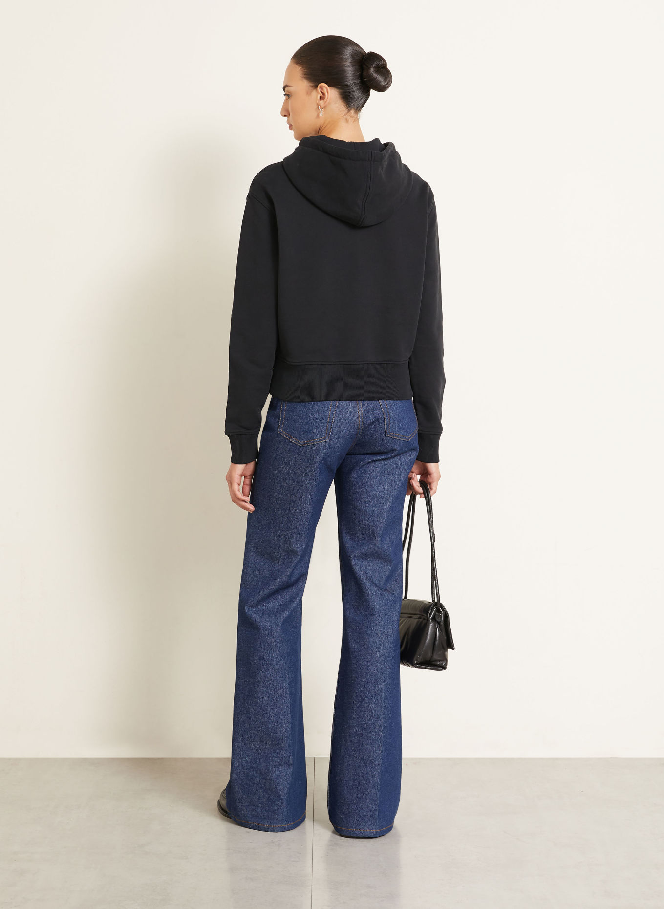 AMI PARIS Hoodie: ZWART