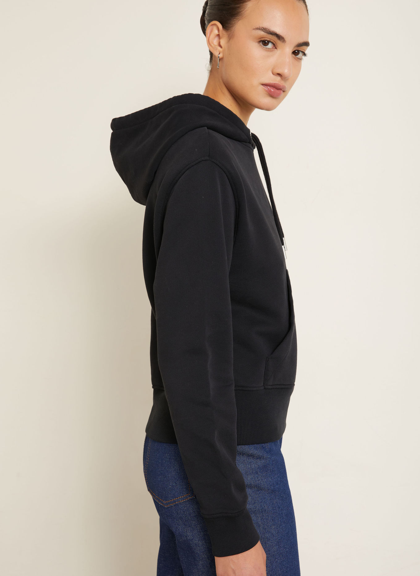 AMI PARIS Hoodie: ZWART