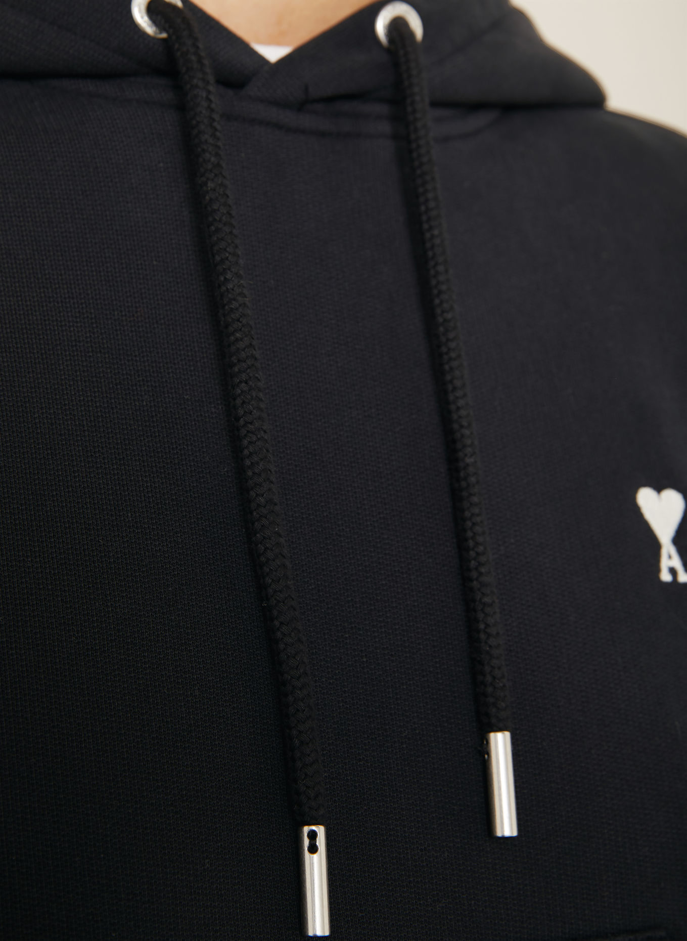 AMI PARIS Hoodie: ZWART