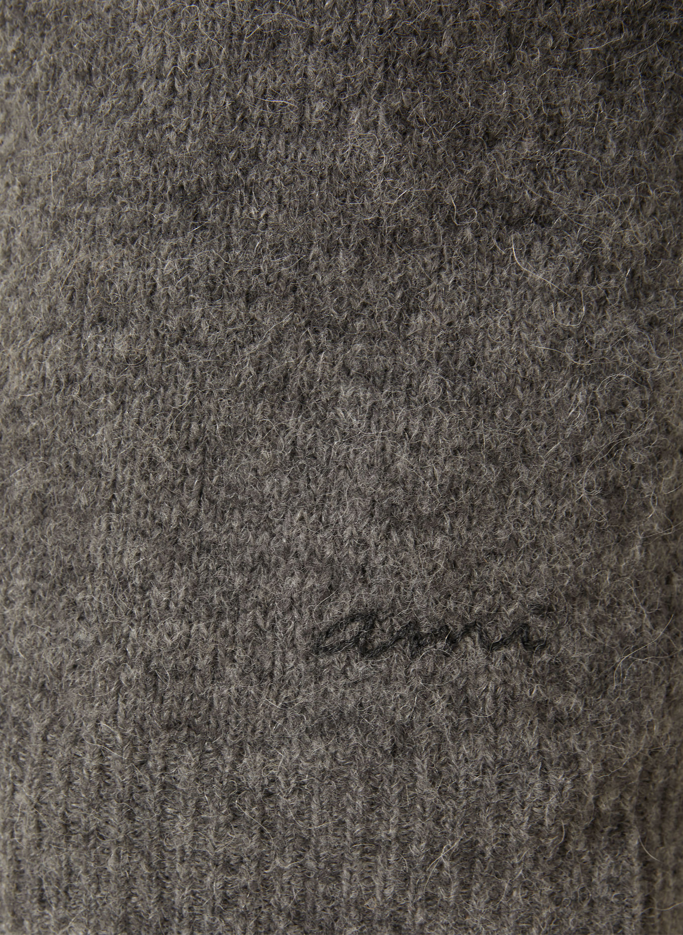 AMI PARIS Alpaca Sweater Vest: GRAY