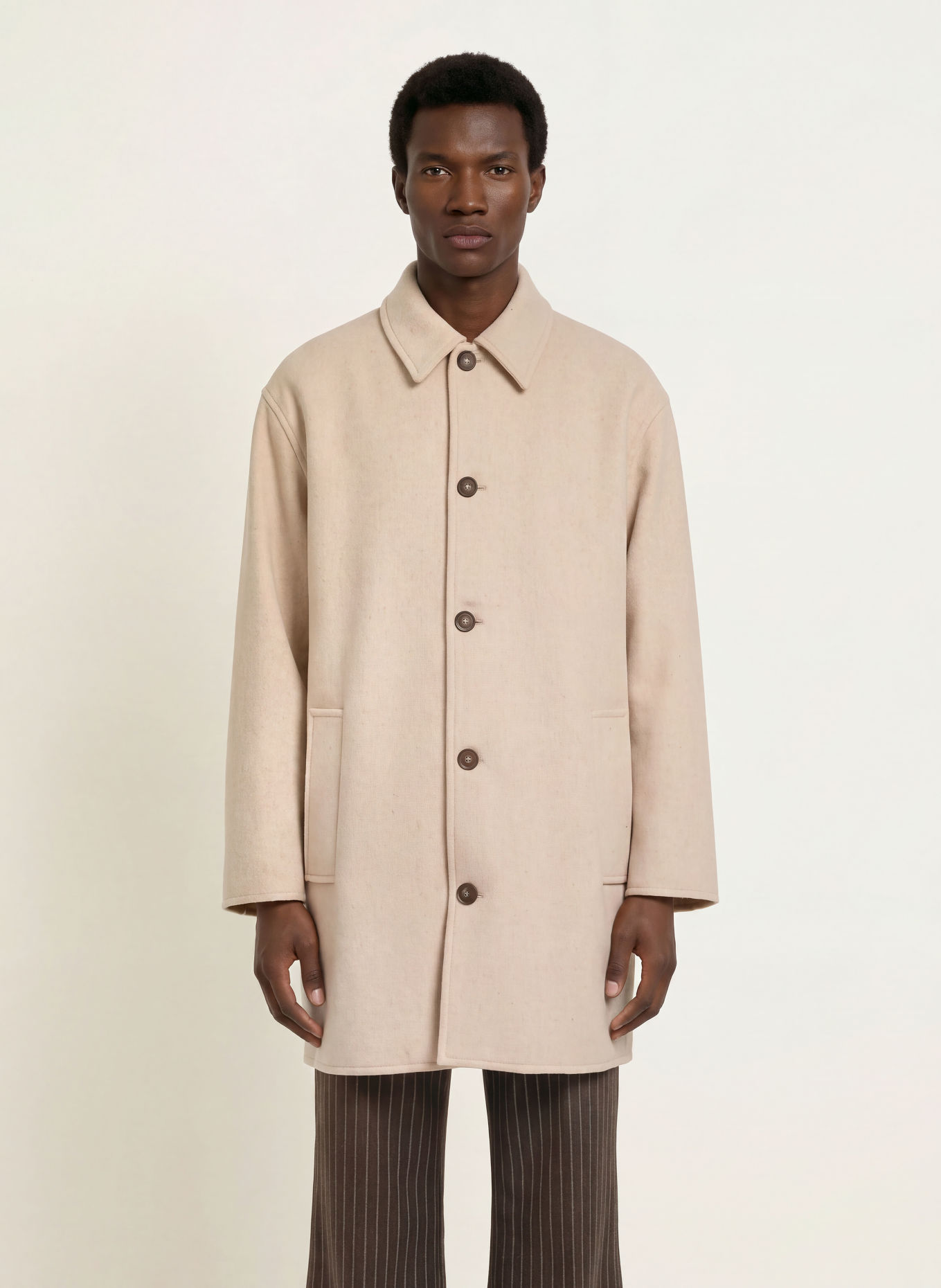 I'M BRIAN Mantel MORO: BEIGE