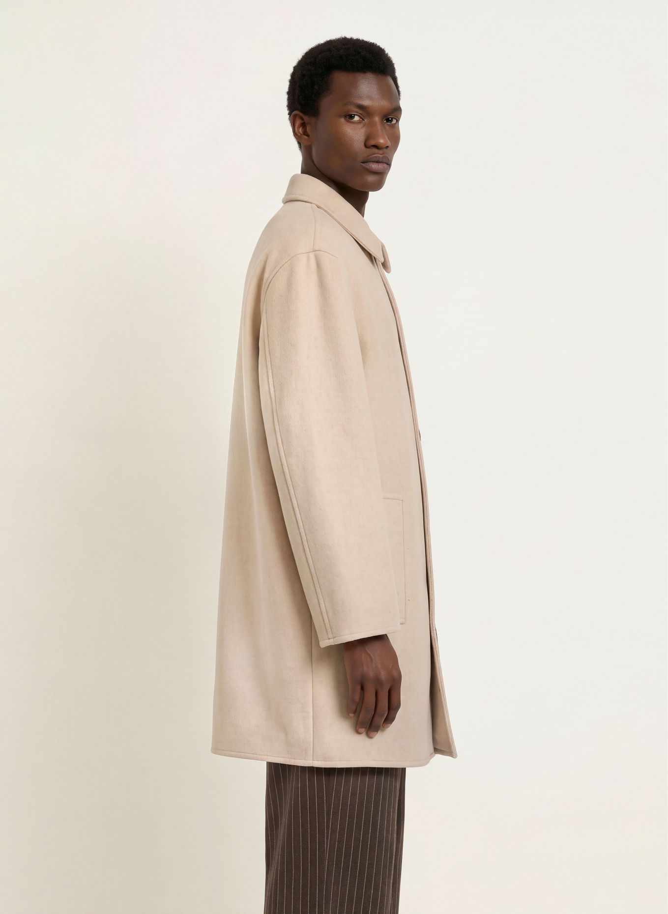 I'M BRIAN Mantel MORO: BEIGE